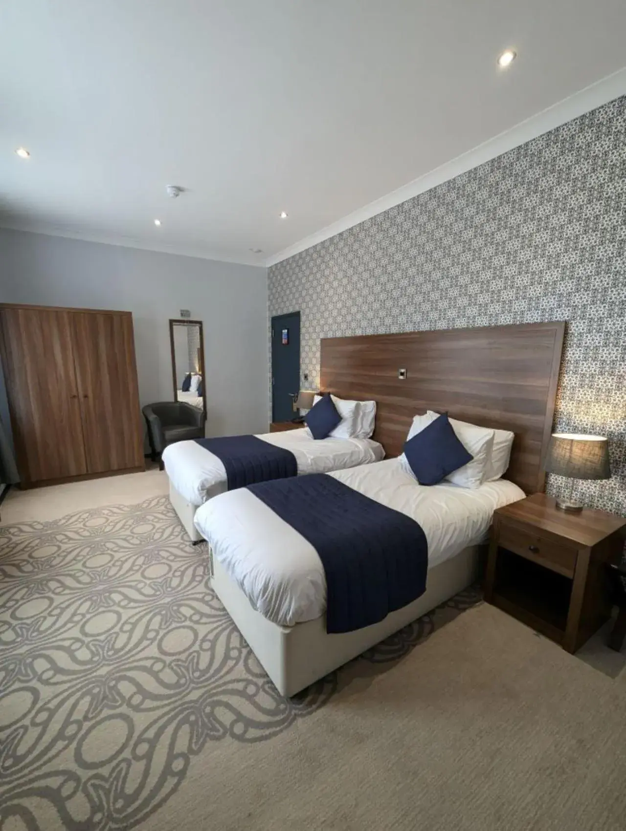 Twin Room in The Coach House Suffolk Twin Room in The Coach House Suffolk