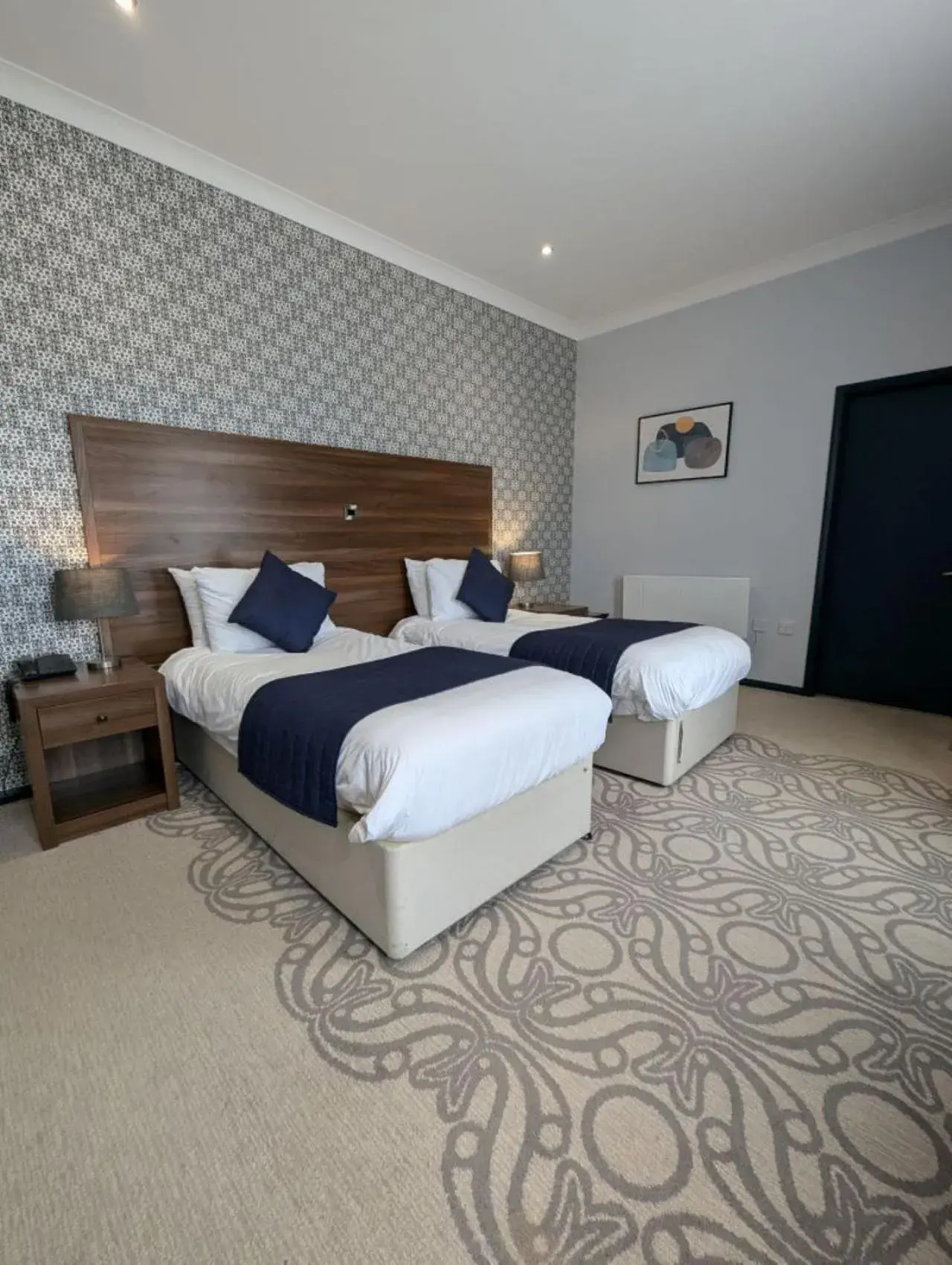 Twin Room in The Coach House Suffolk Twin Room in The Coach House Suffolk