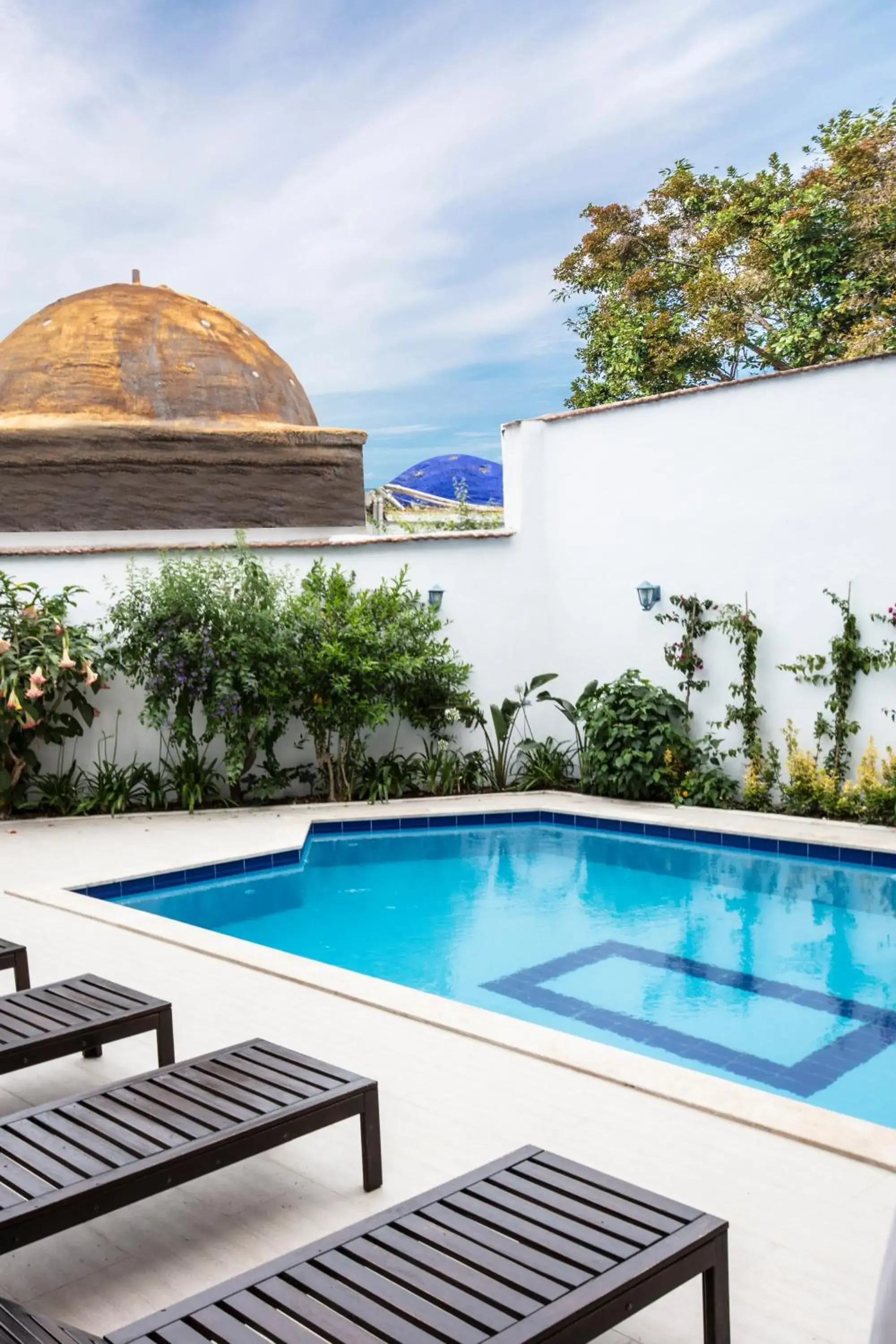 Swimming pool in Eliada Hotel Swimming pool in Eliada Hotel