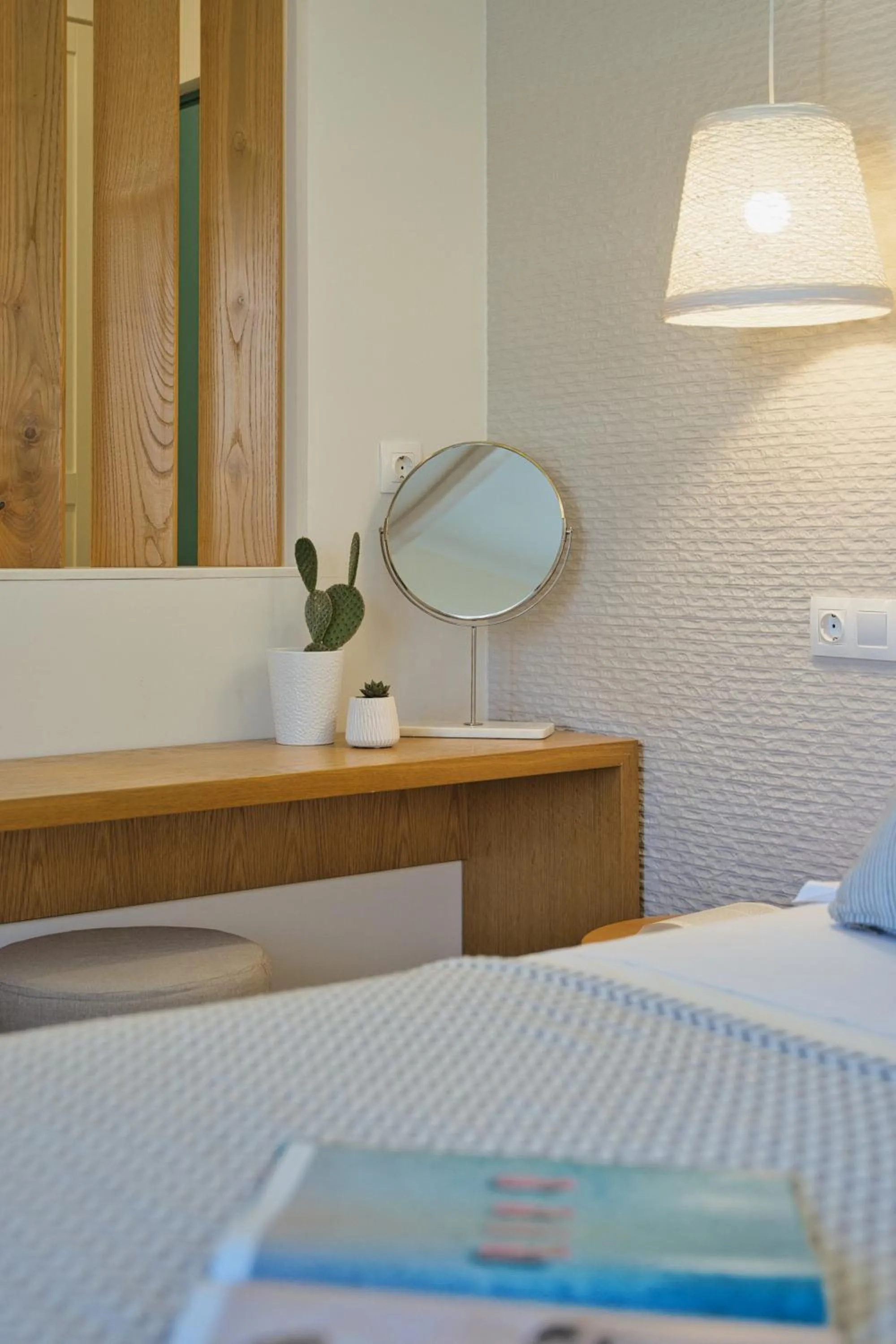 Bed in Aeolia suites