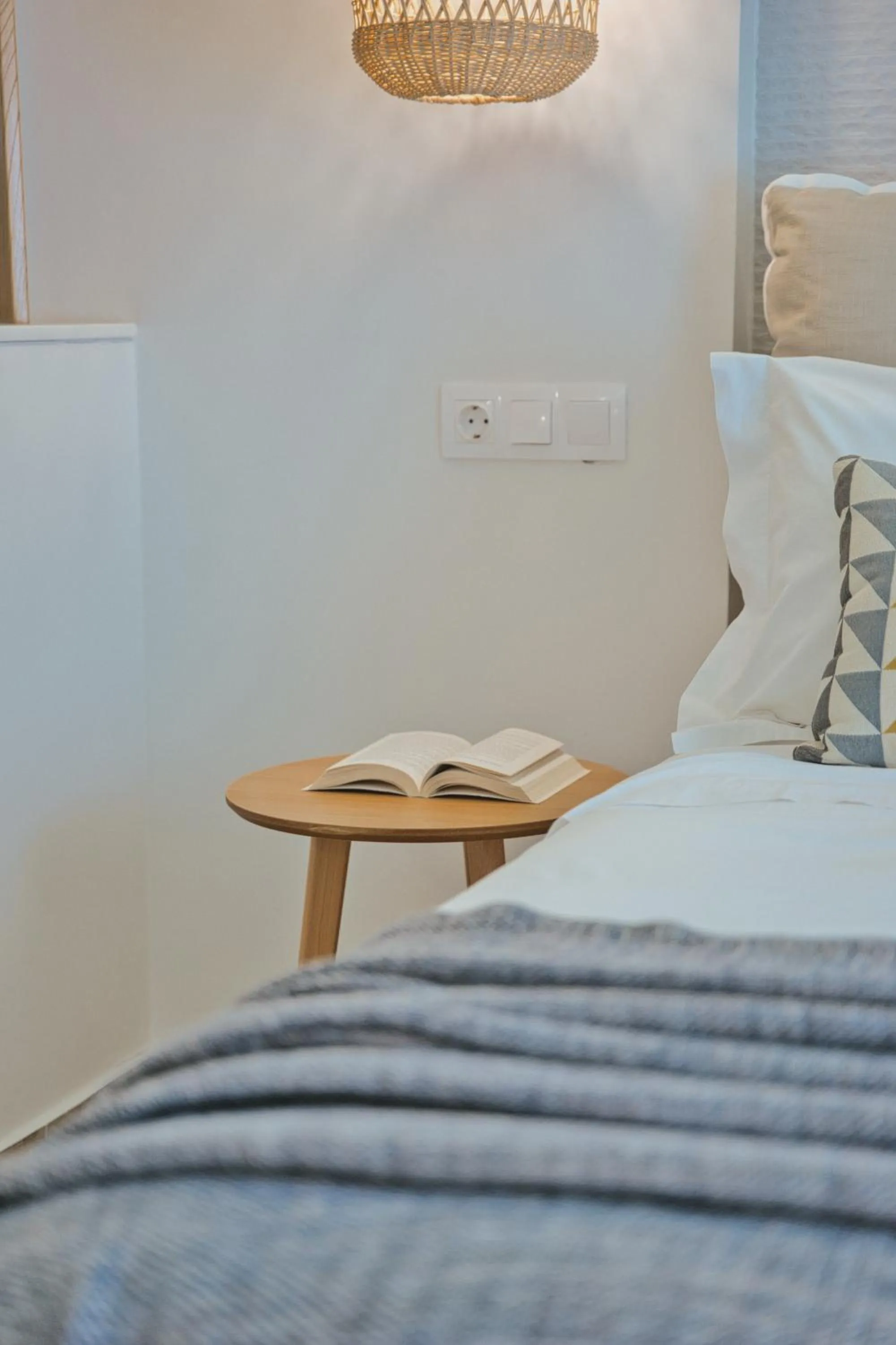 Bed in Aeolia suites