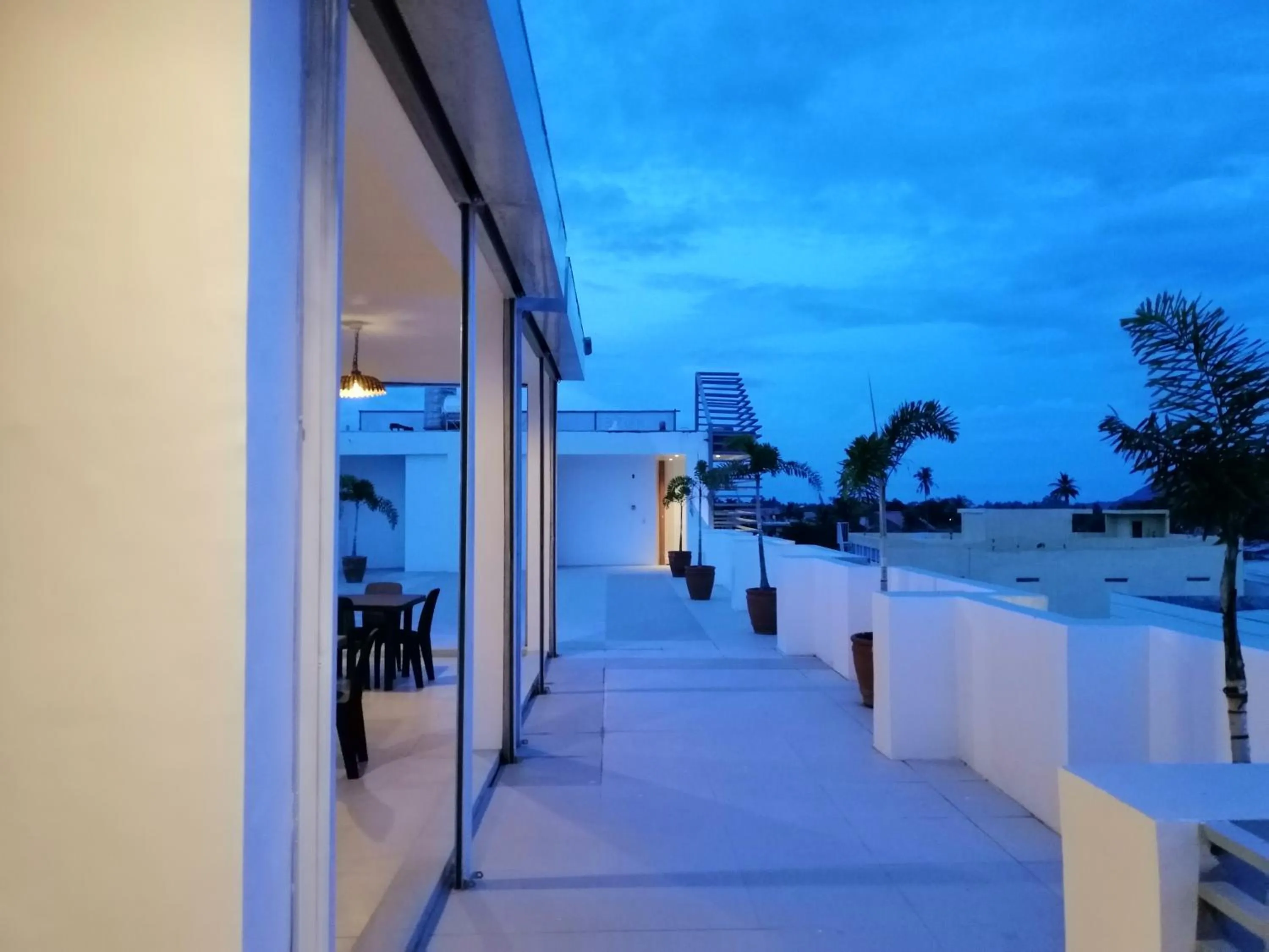 Balcony/Terrace in Hotel Rupert A Baler
