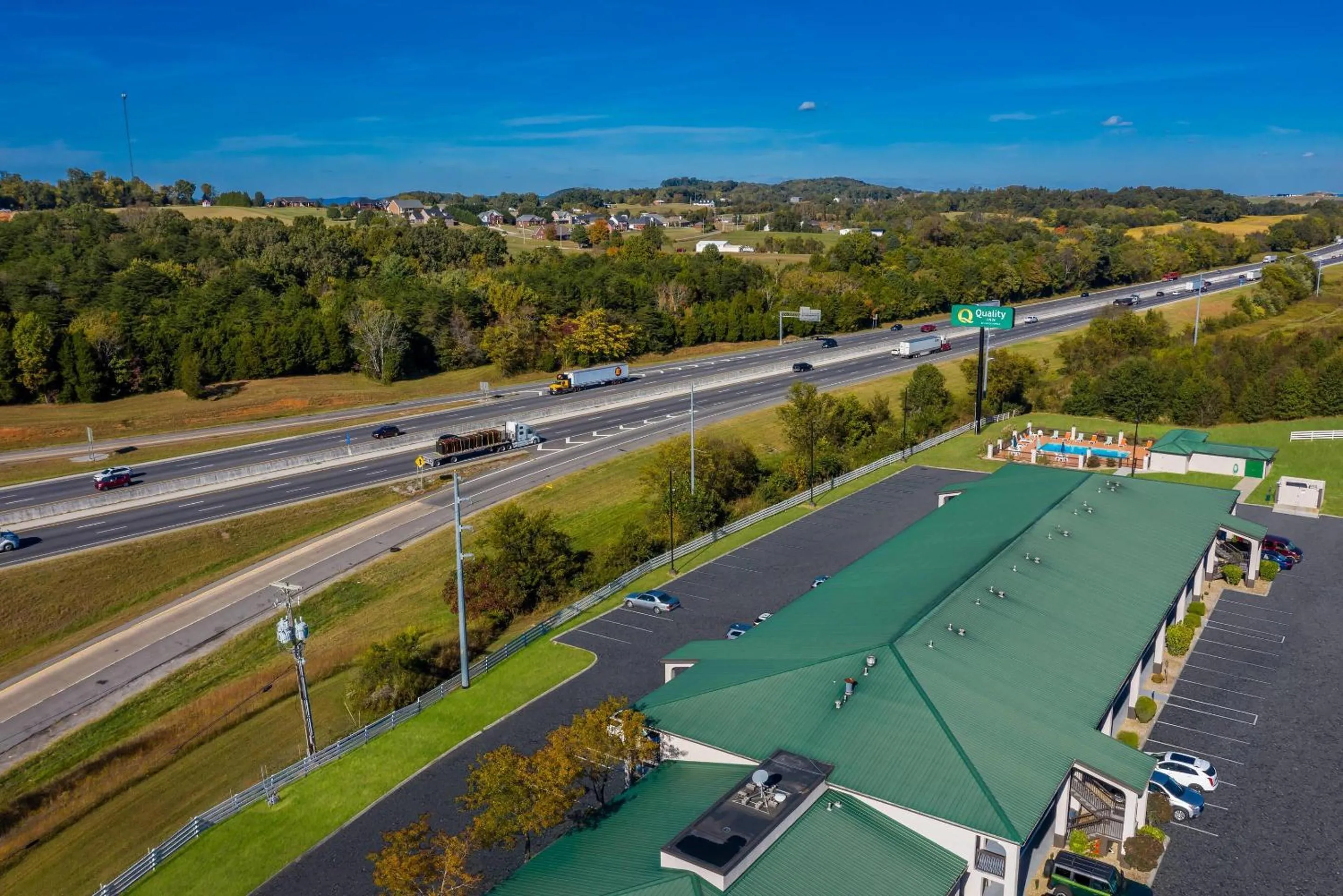 Property building in Quality Inn Dandridge