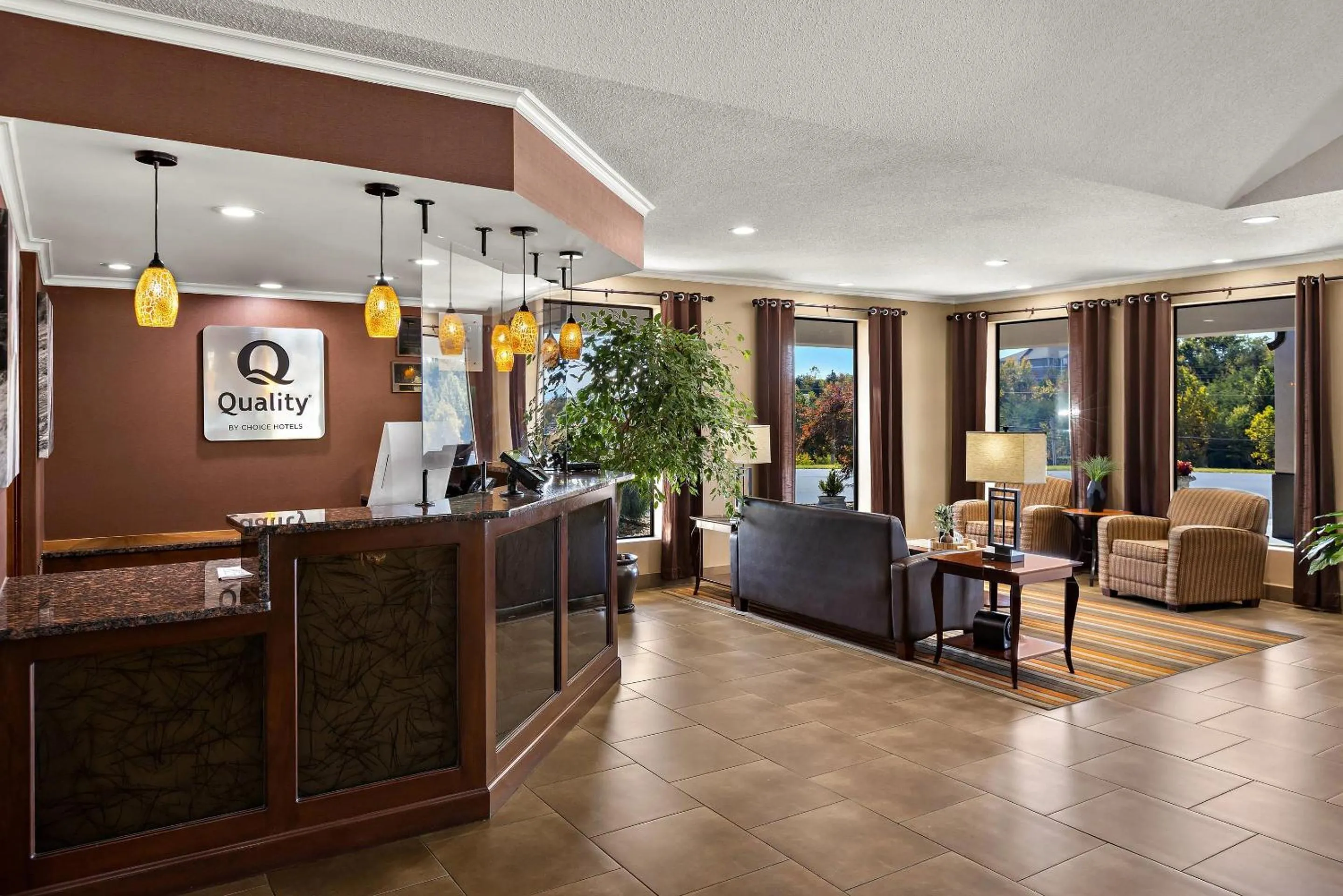 Lobby or reception in Quality Inn Dandridge
