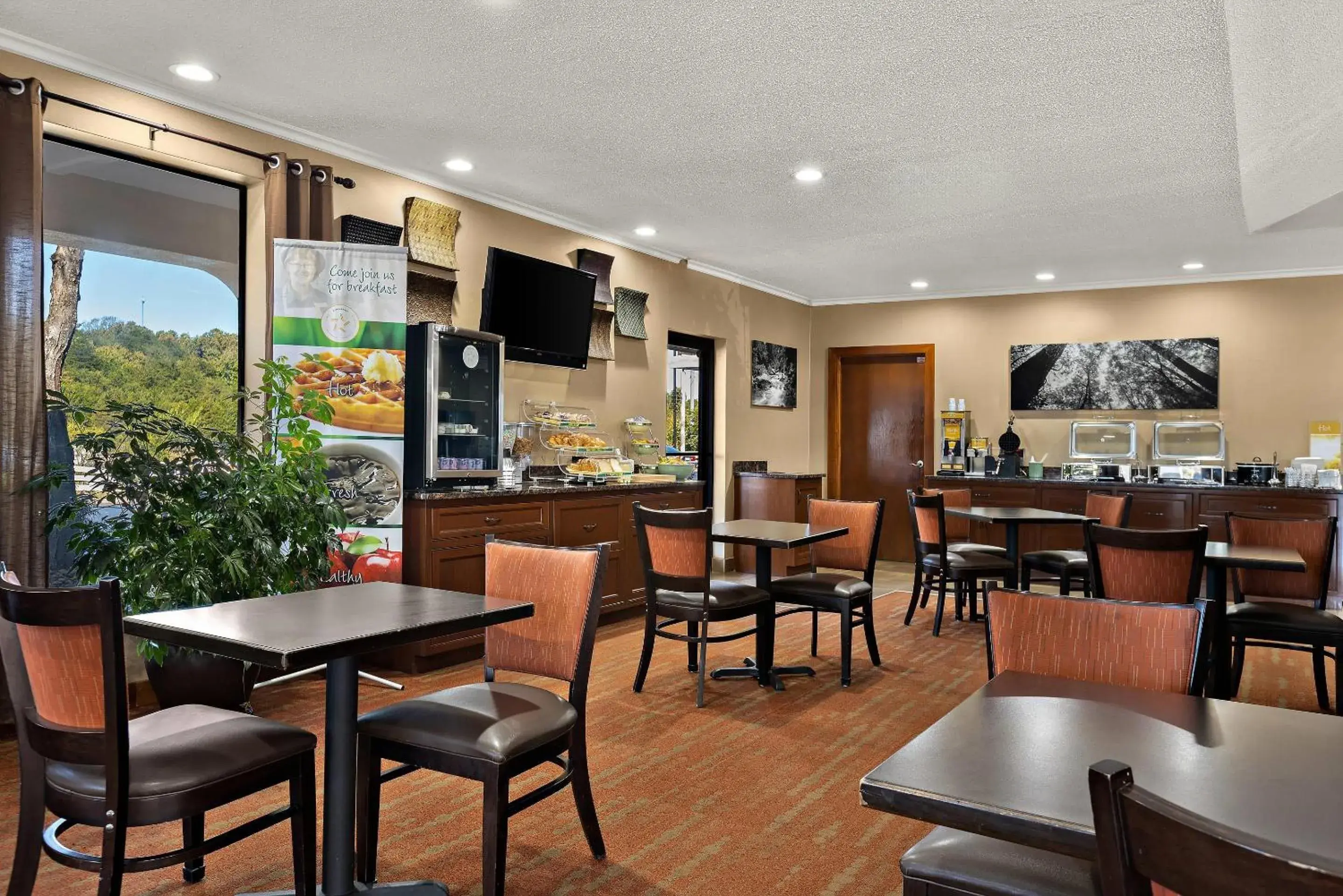 Breakfast in Quality Inn Dandridge Breakfast in Quality Inn Dandridge