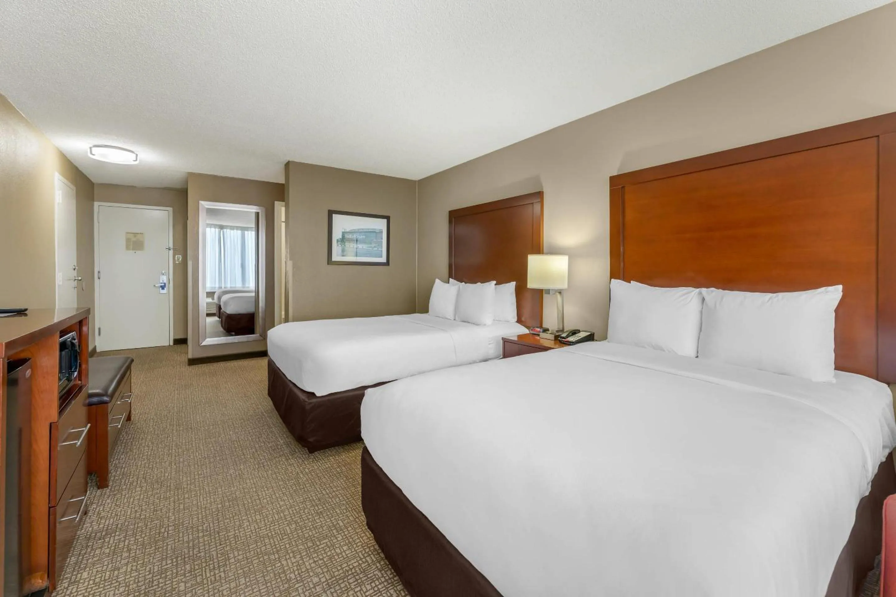 Bedroom, Bed in Comfort Inn Memphis Downtown