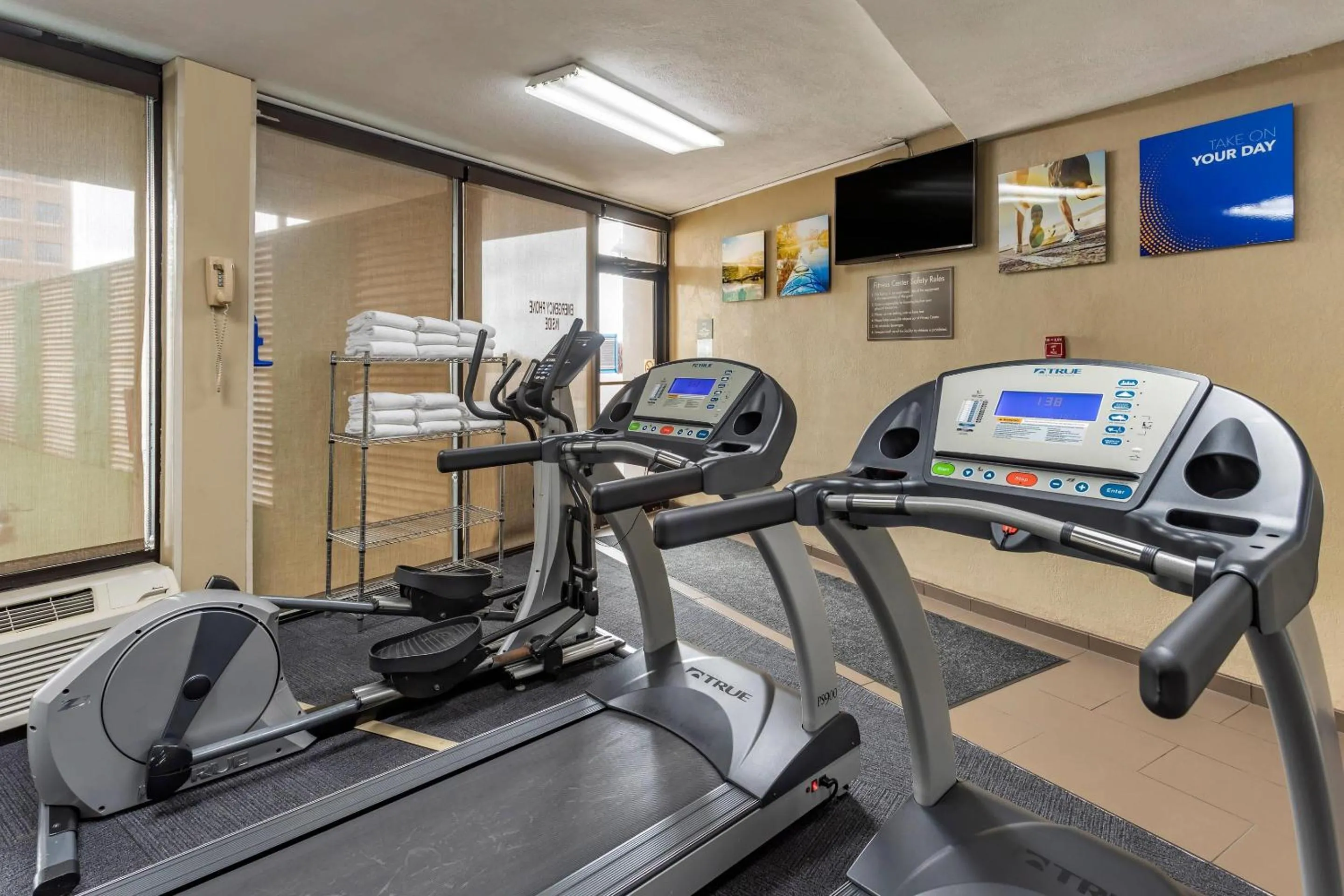 Fitness centre/facilities in Comfort Inn Memphis Downtown
