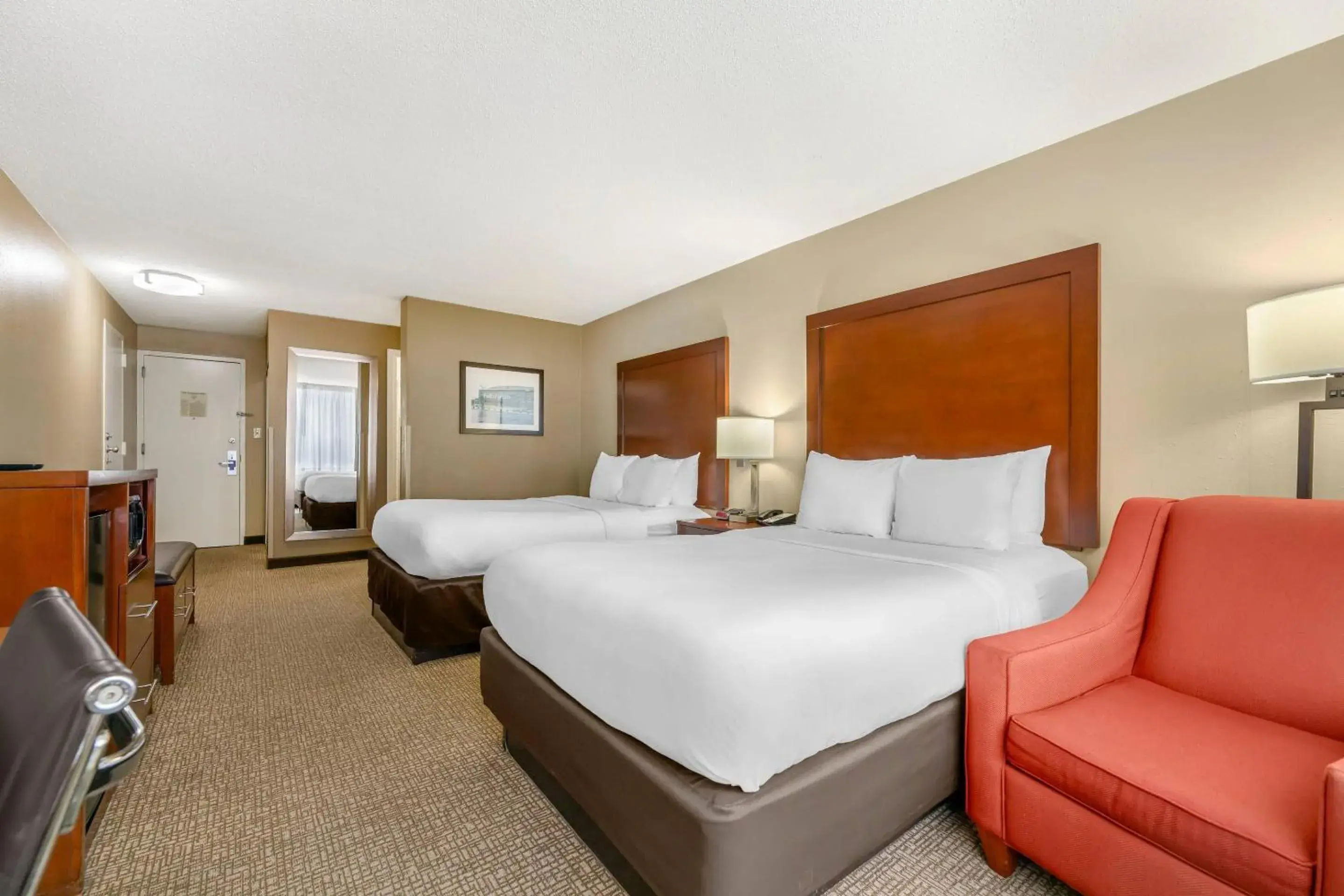 Bedroom, Bed in Comfort Inn Memphis Downtown Bedroom, Bed in Comfort Inn Memphis Downtown