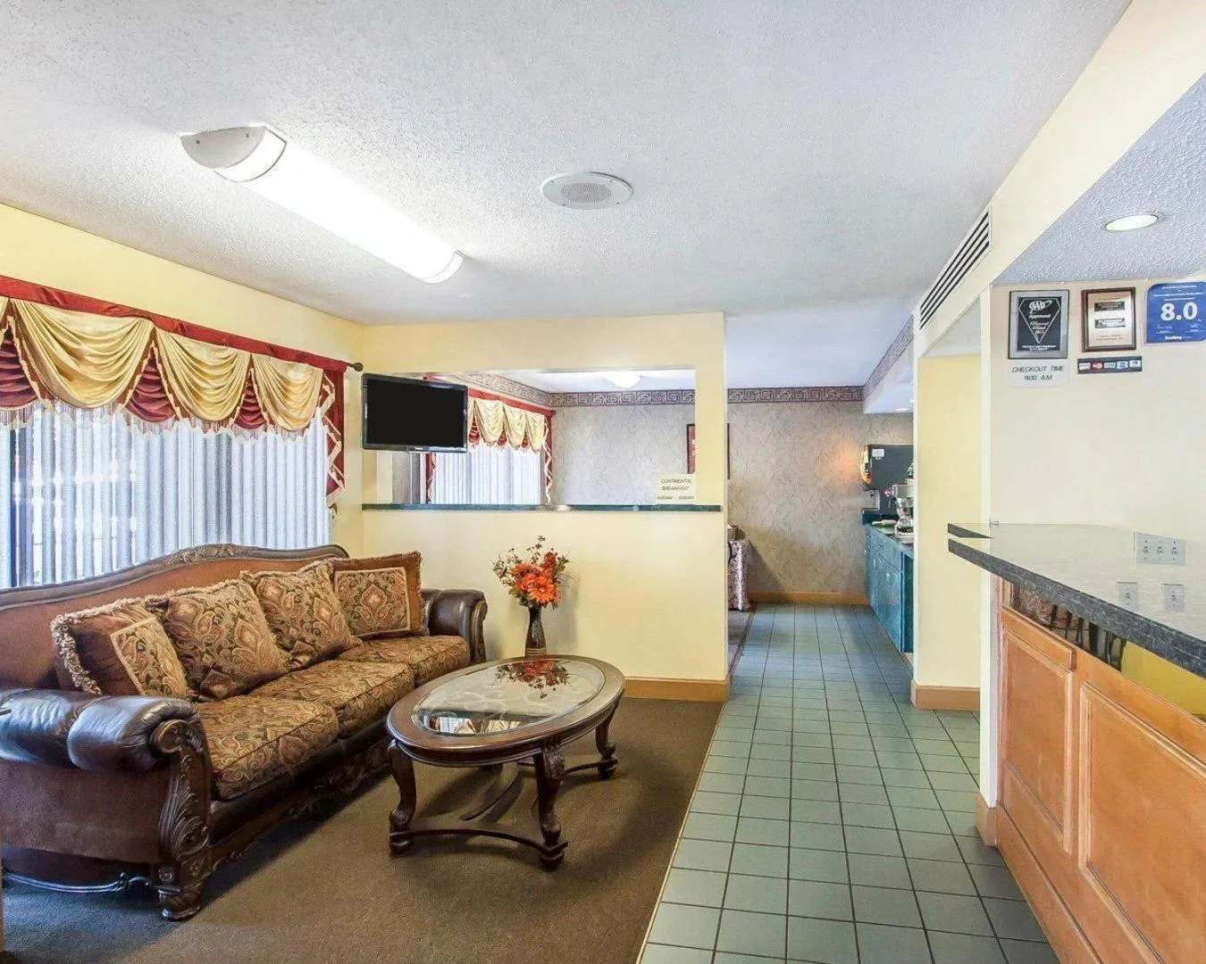 Lobby or reception in Econo Lodge Inn & Suites Murfreesboro Shopping District
