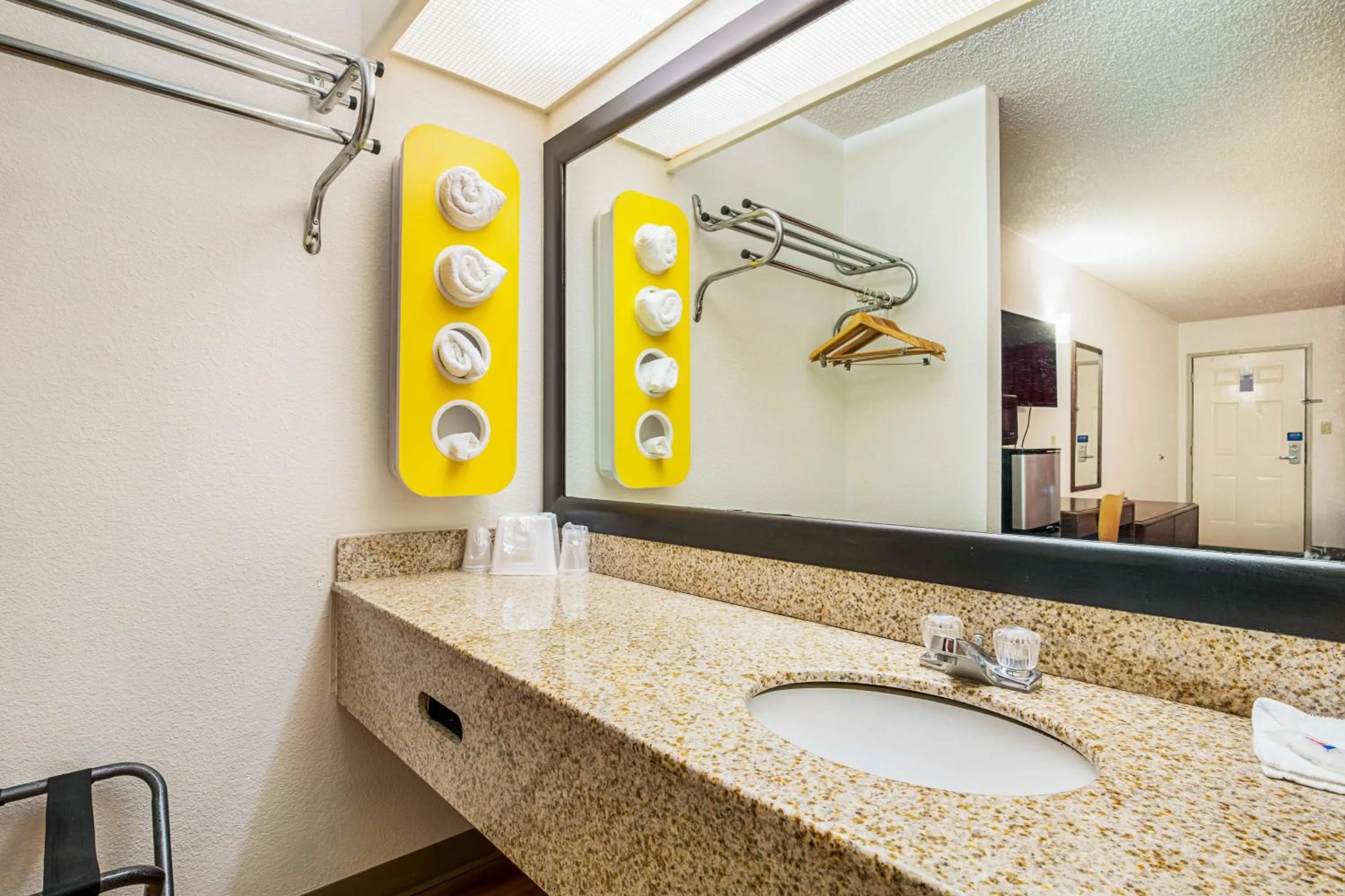 Bathroom in Motel 6-Covington, TN