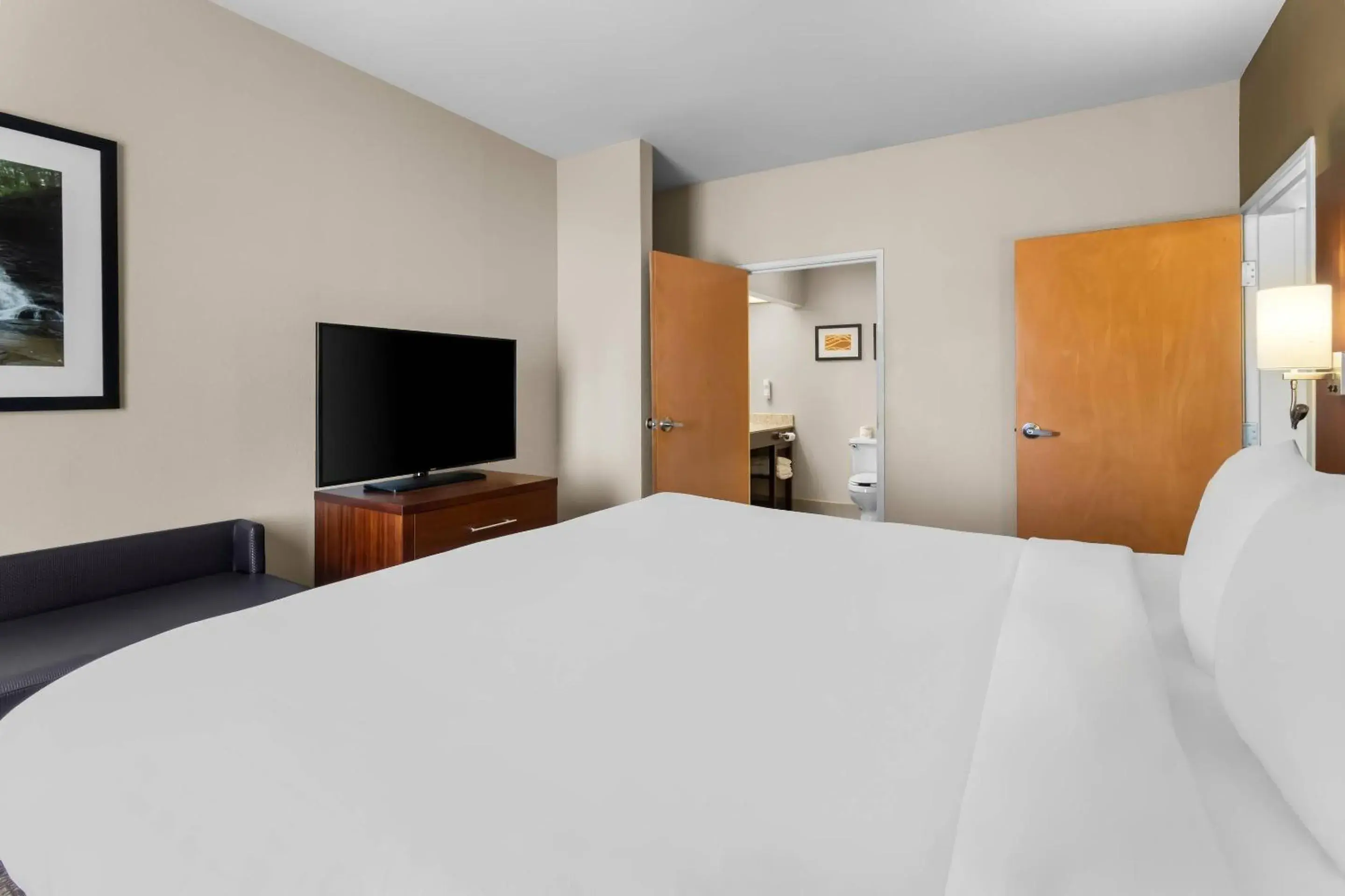 Bedroom, Bed in Comfort Suites Goodlettsville Rivergate Bedroom, Bed in Comfort Suites Goodlettsville Rivergate