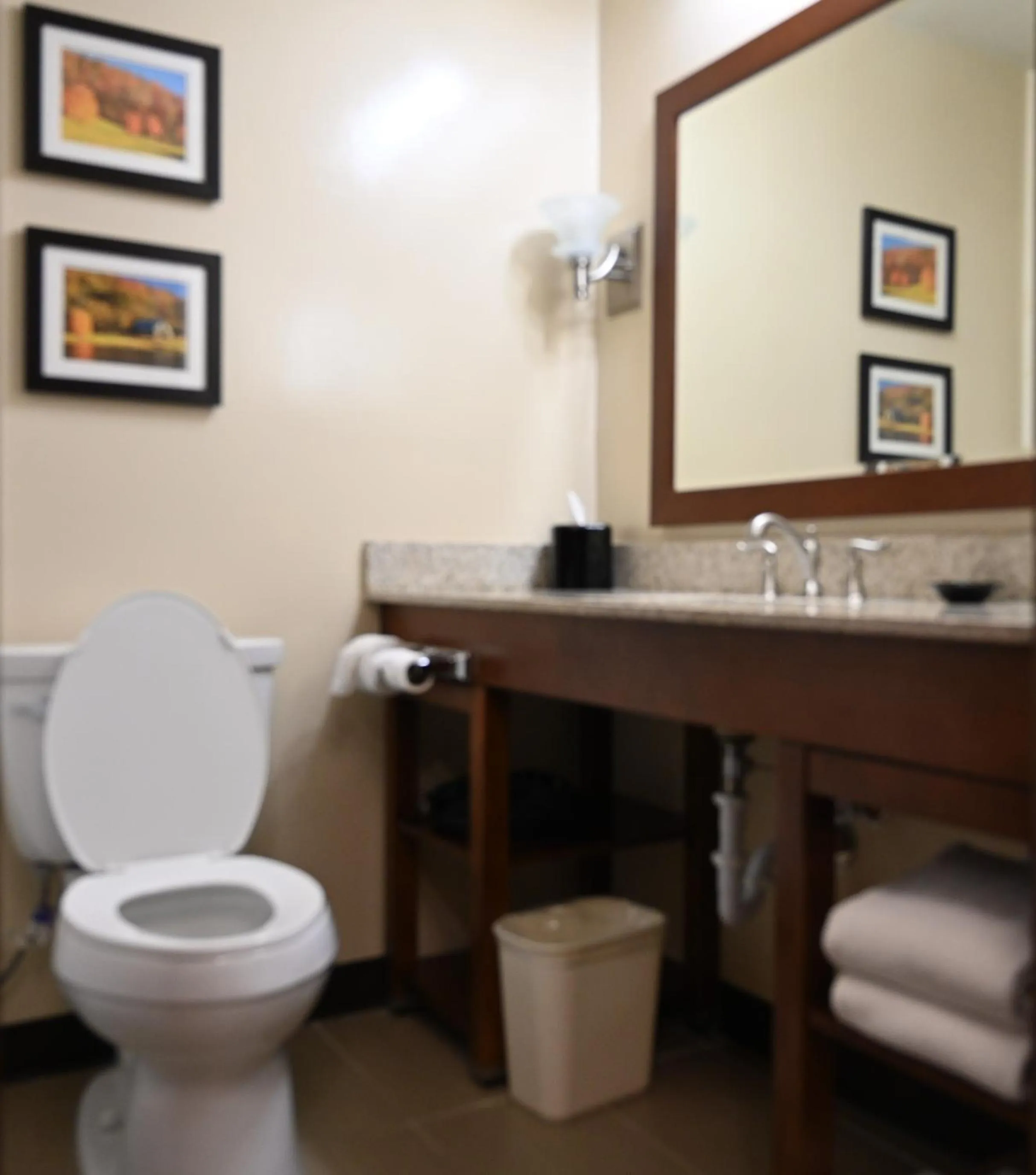 Bathroom in Giles Hotel Inn and Suites