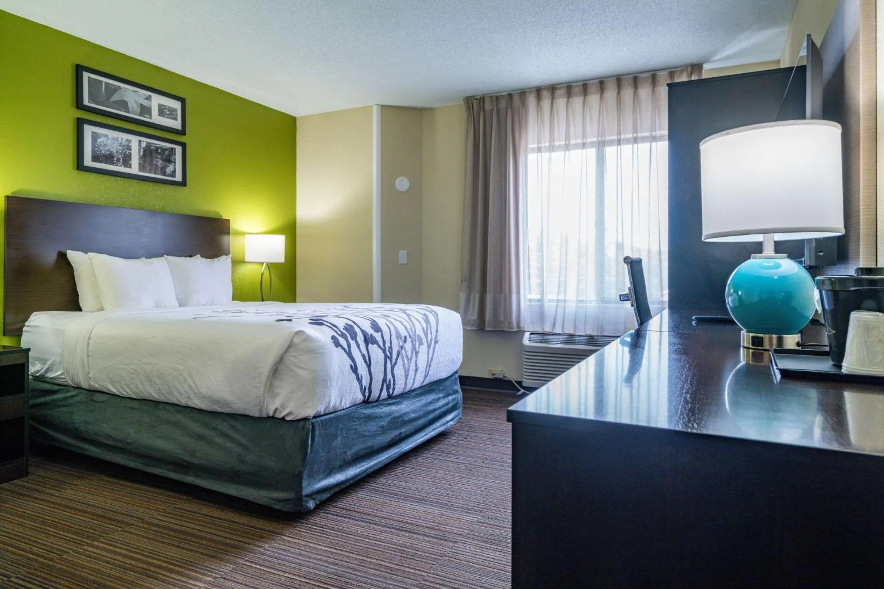 Bedroom, Bed in Sleep Inn Murfreesboro Shopping District