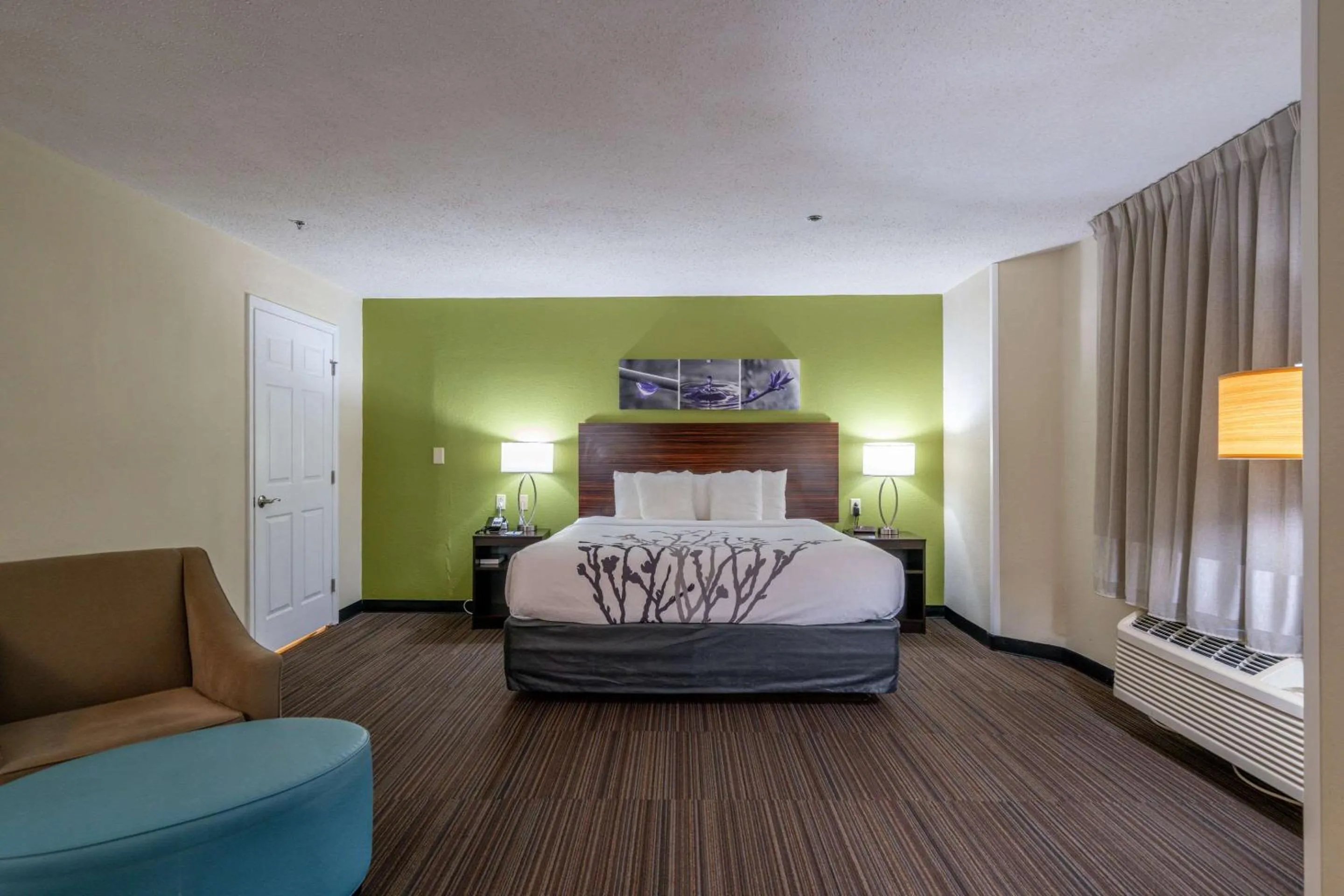 Bedroom, Bed in Sleep Inn Murfreesboro Shopping District