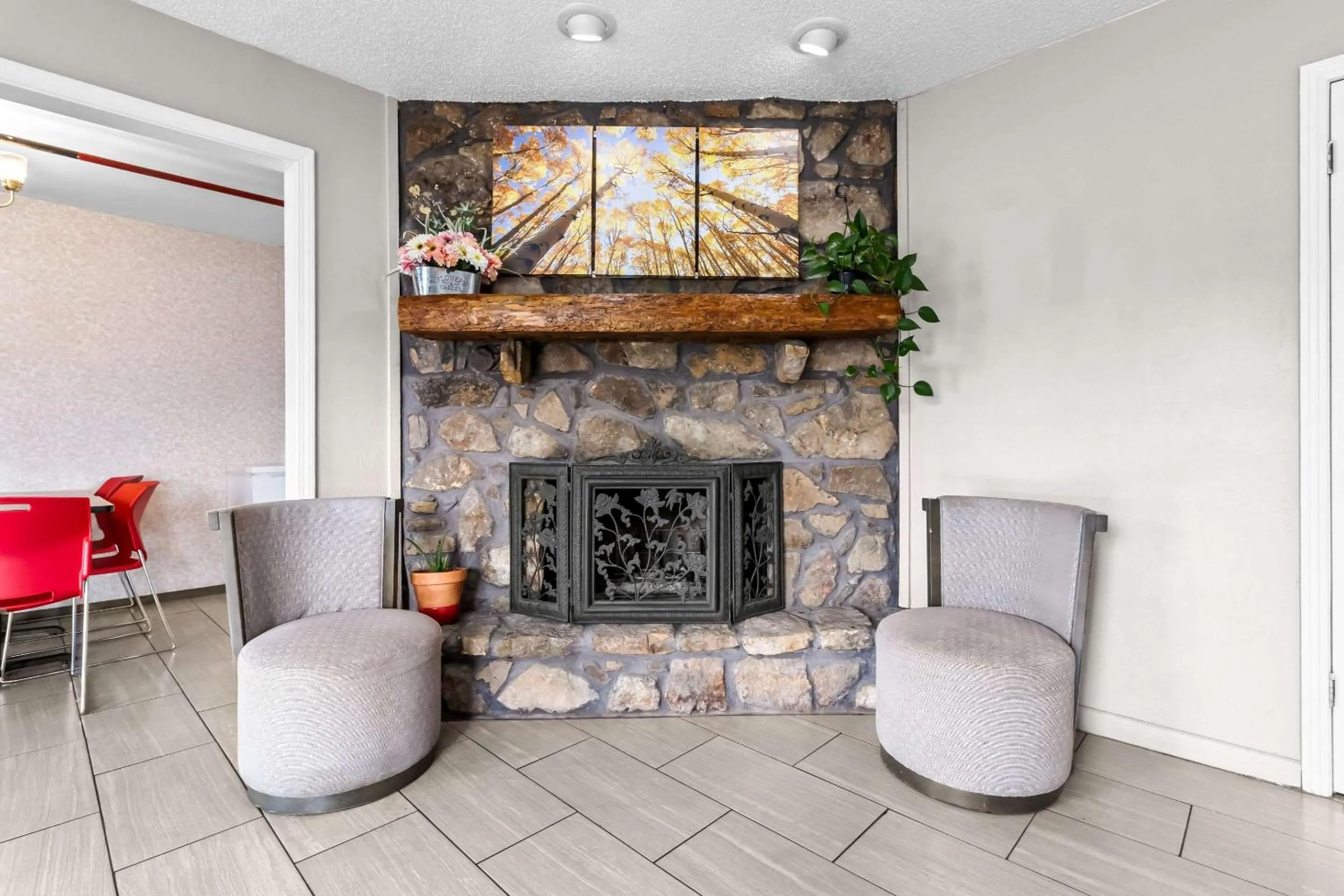 Lobby or reception in Rodeway Inn