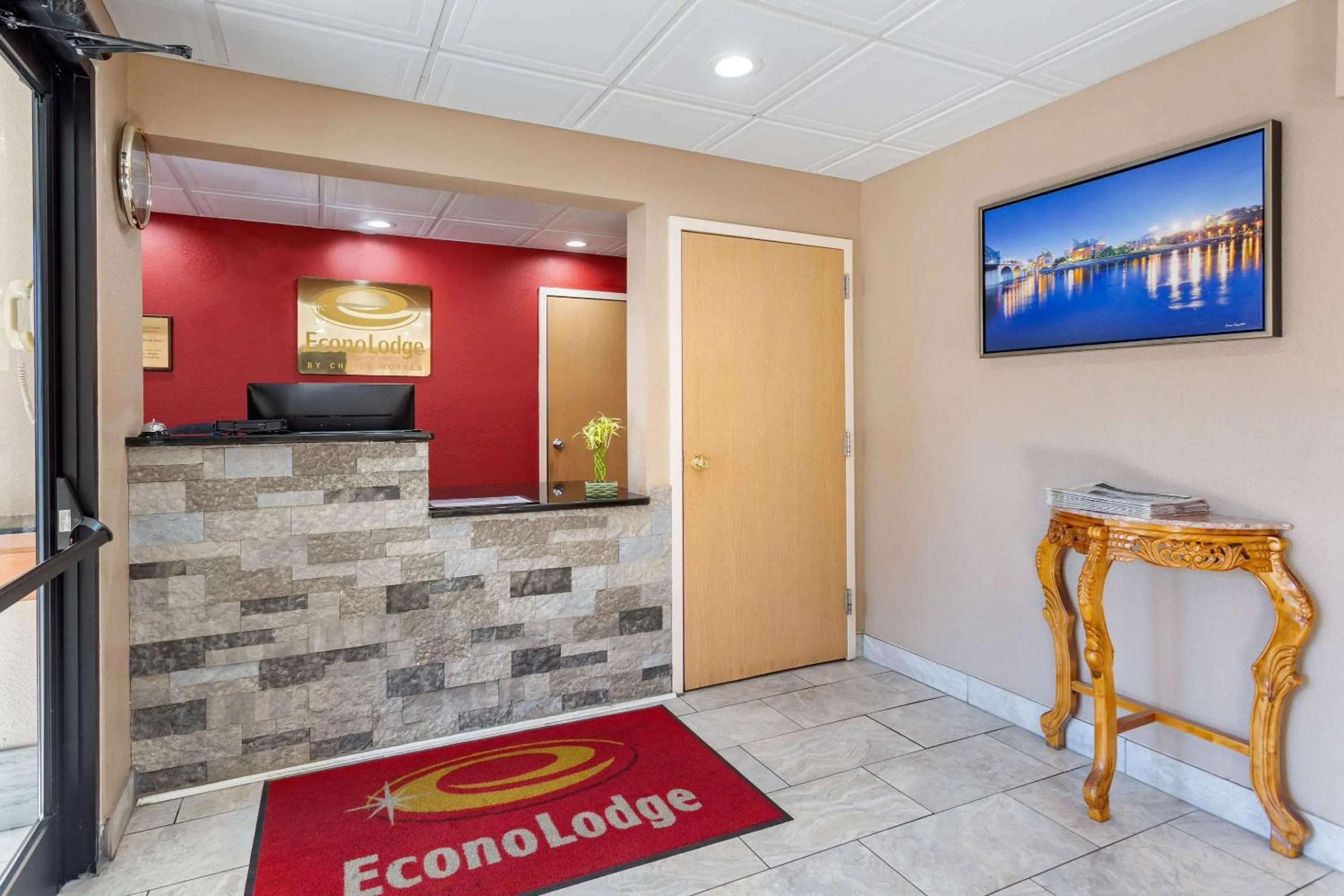 Lobby or reception in Econo Lodge Lookout Mountain