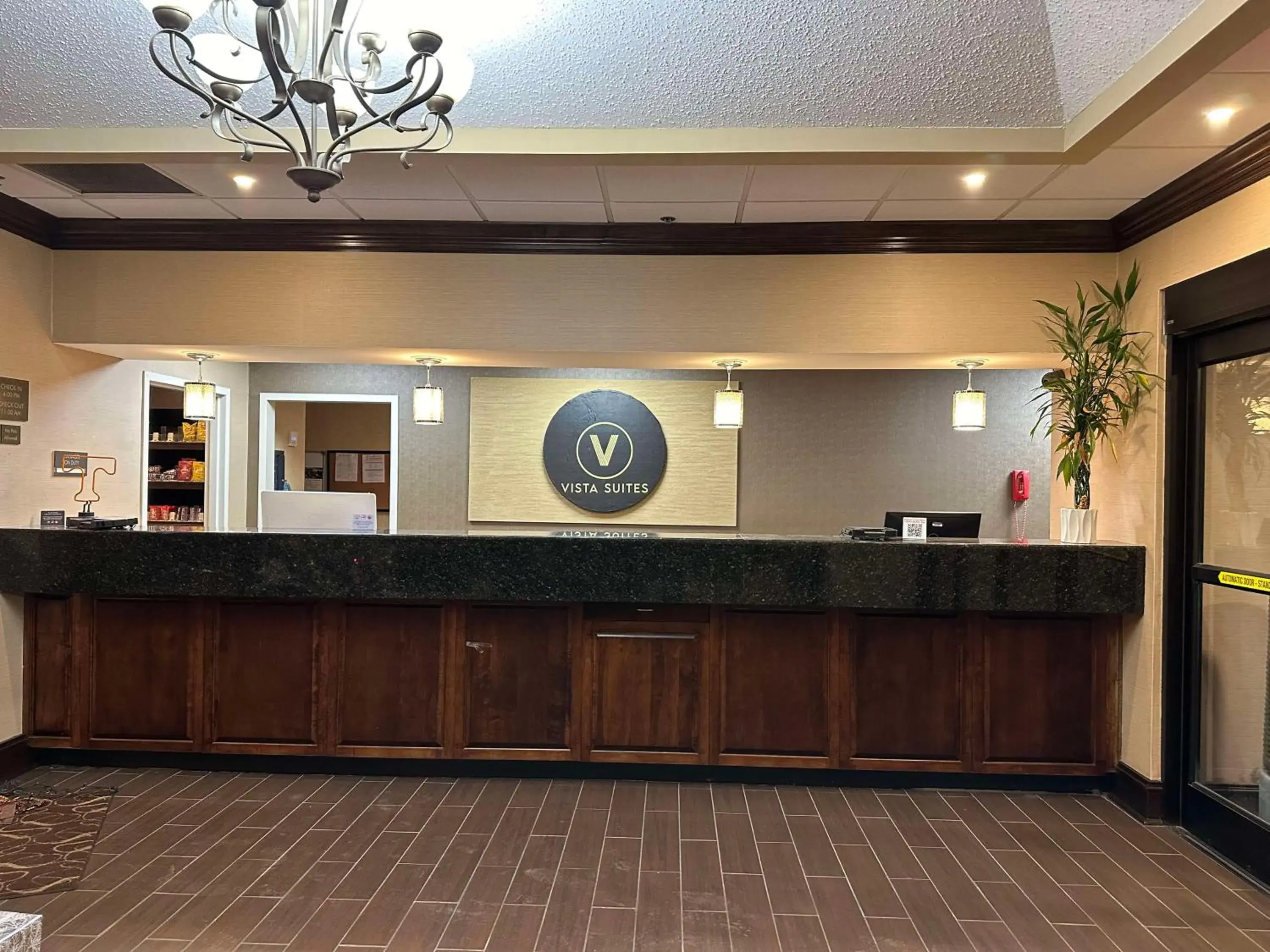Lobby or reception in Vista Suites Near Island and Leconte Convention Center Lobby or reception in Vista Suites Near Island and Leconte Convention Center