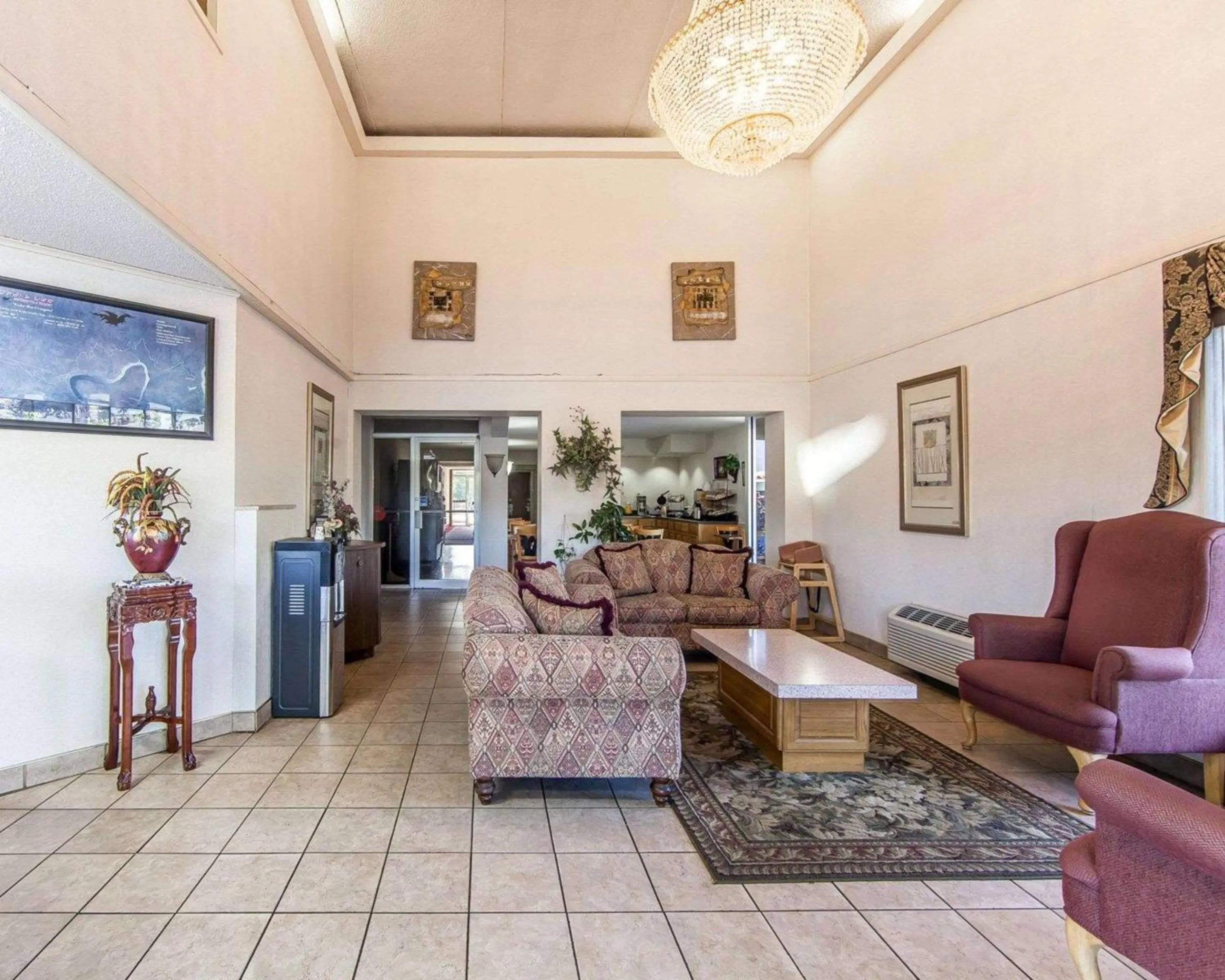 Lobby or reception in Rodeway Inn Sweetwater South