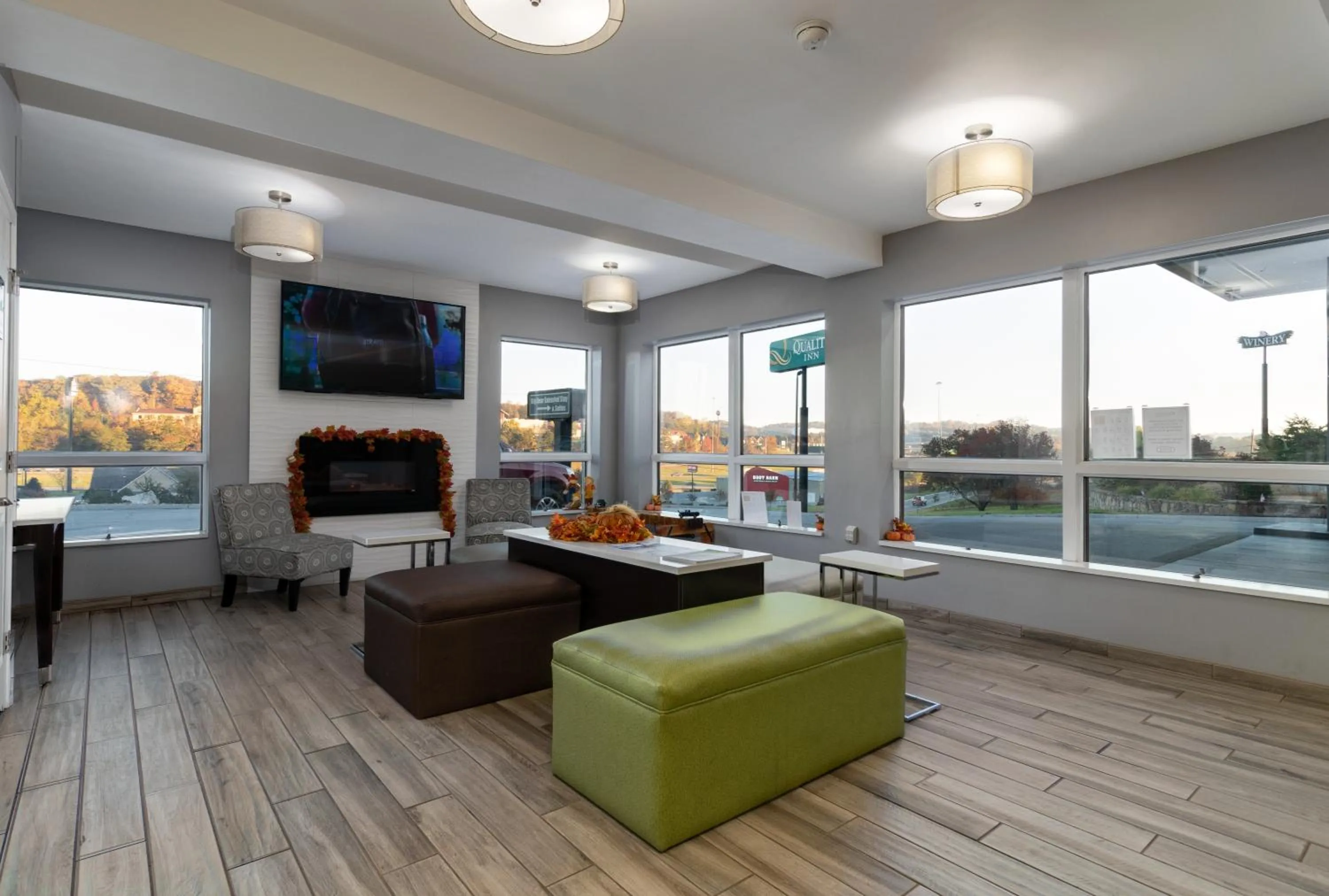 Lobby or reception in Quality Inn Kodak Sevierville