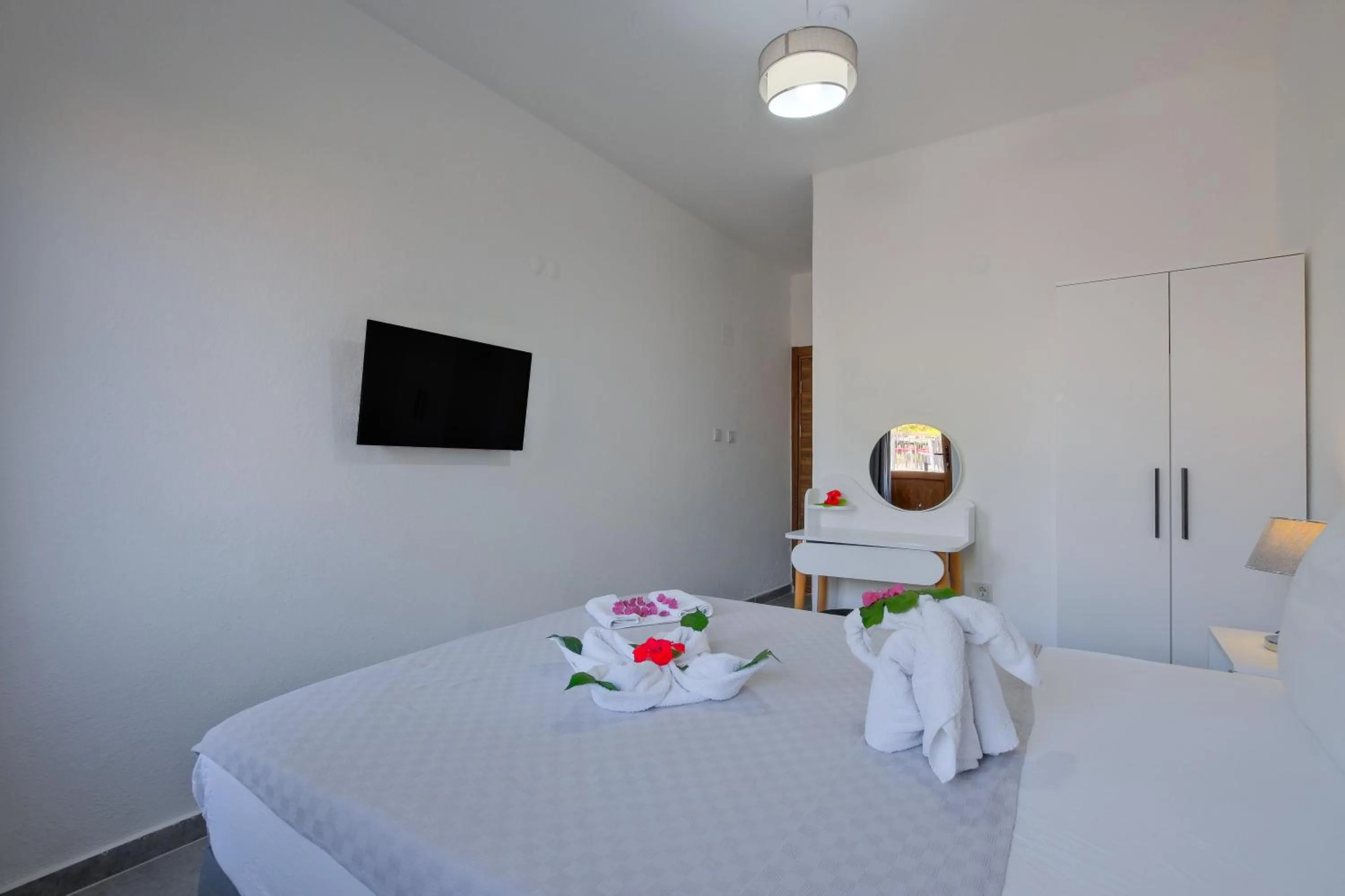 Bed in YENI DOGA HOTEL