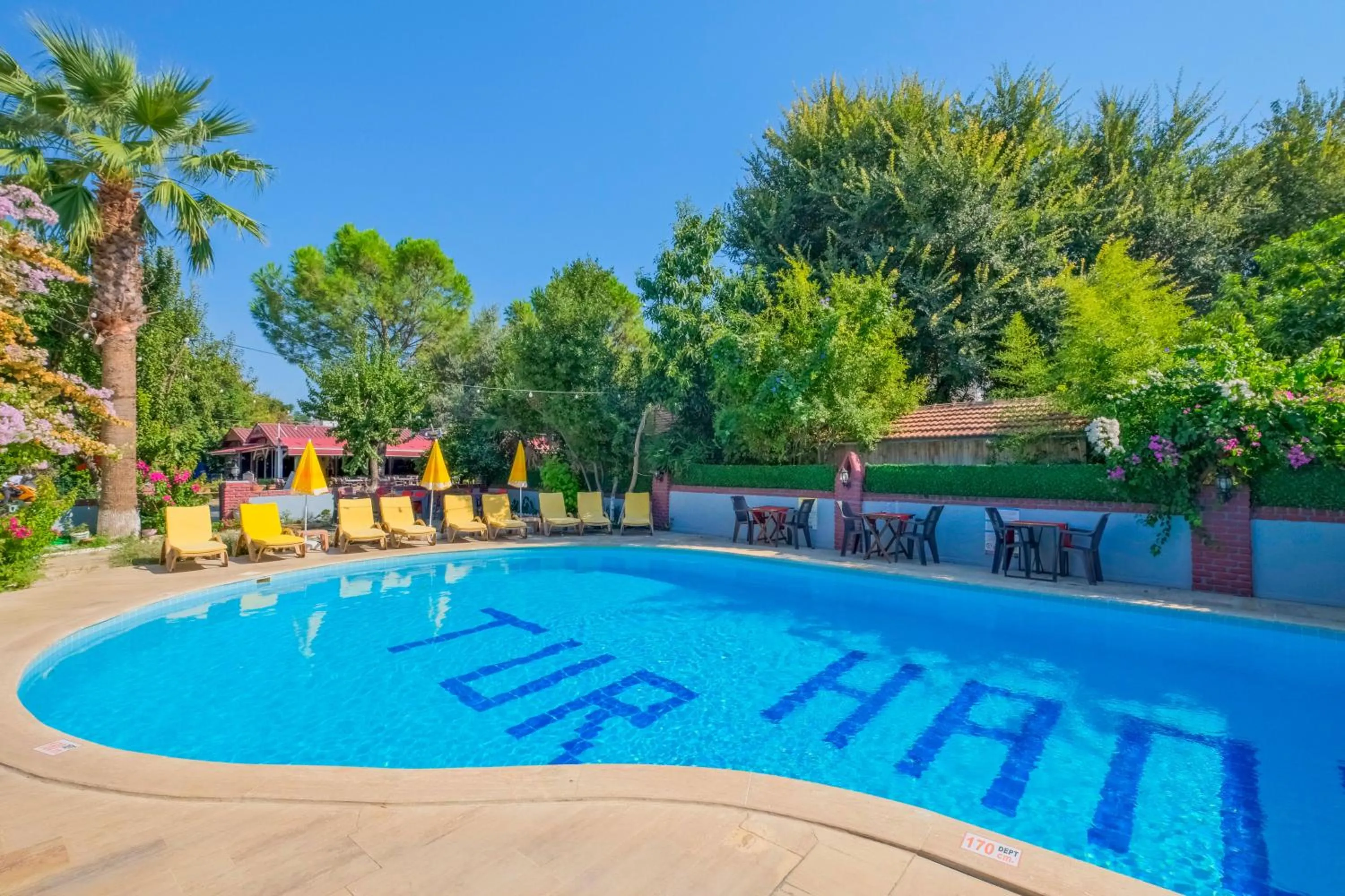Pool view in YENI DOGA HOTEL