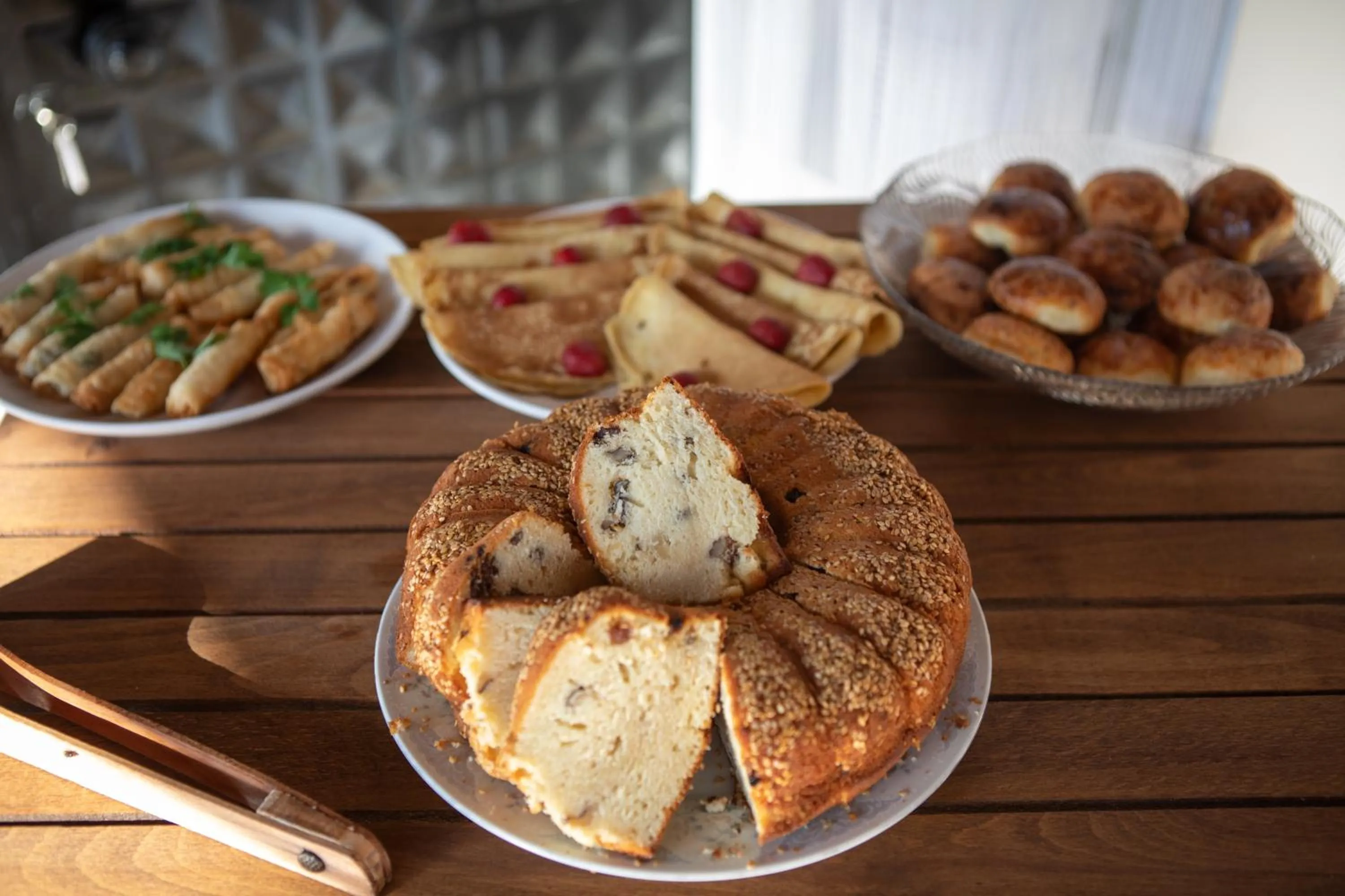 Breakfast in YENI DOGA HOTEL