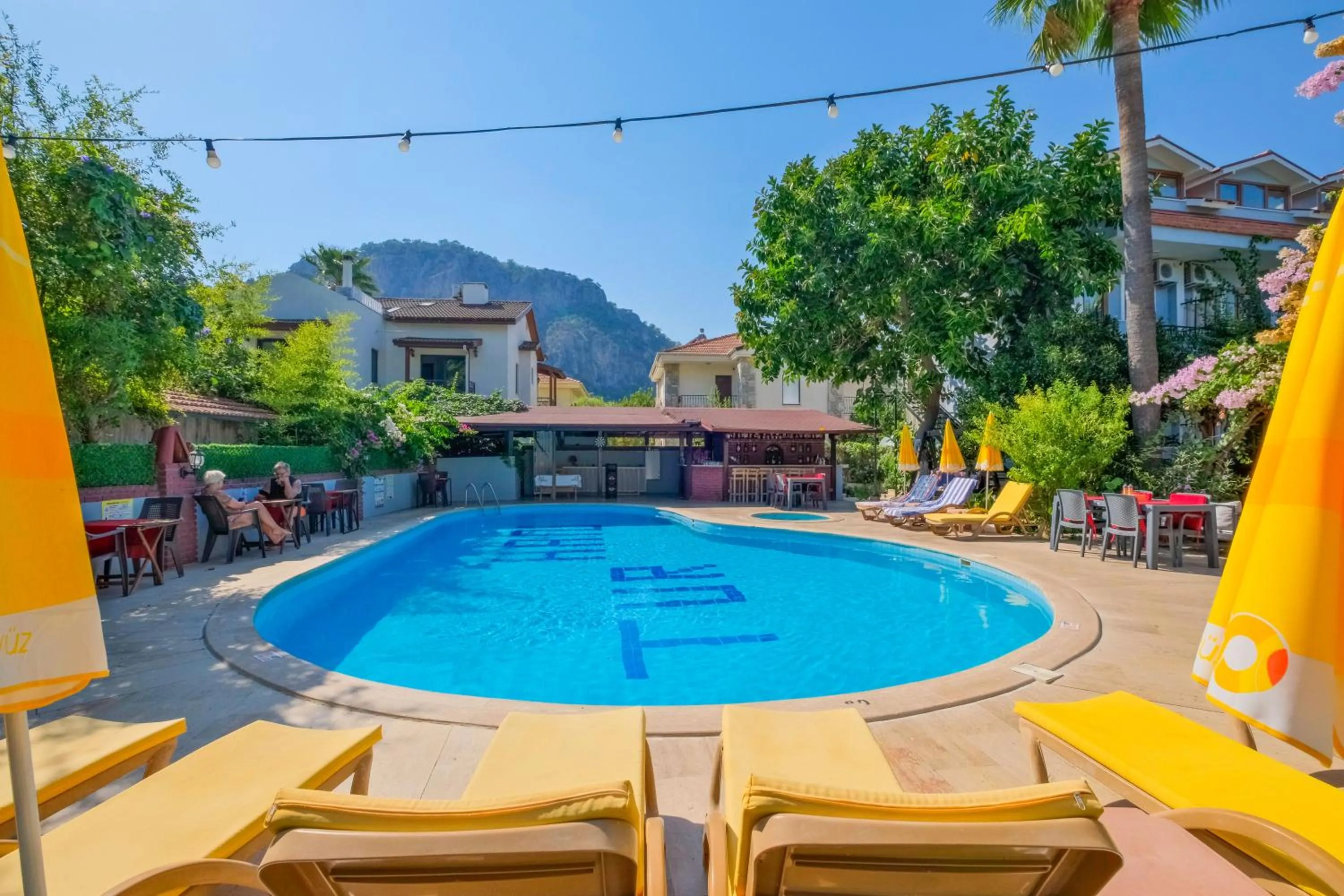 Pool view in YENI DOGA HOTEL