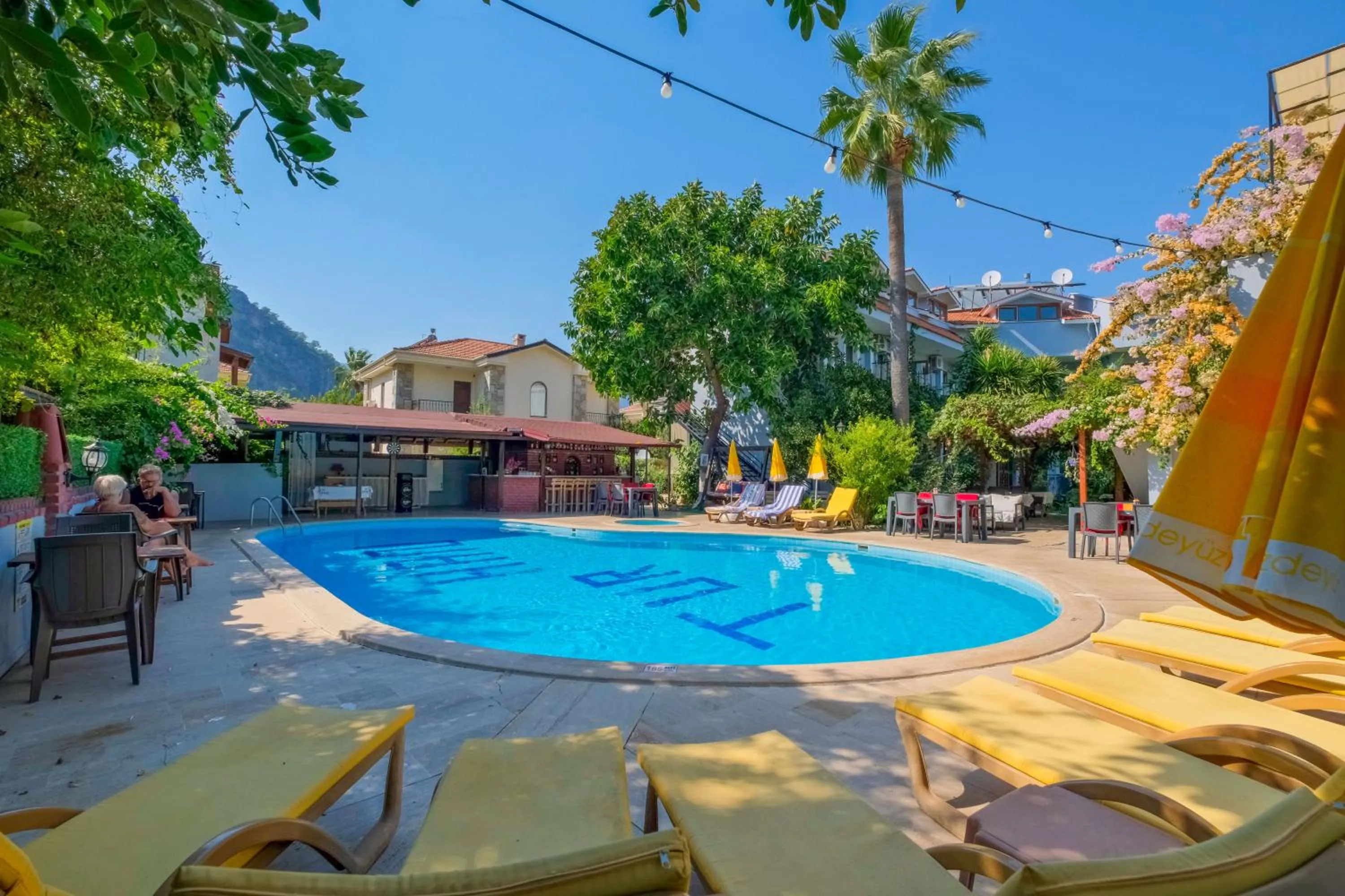 Pool view in YENI DOGA HOTEL