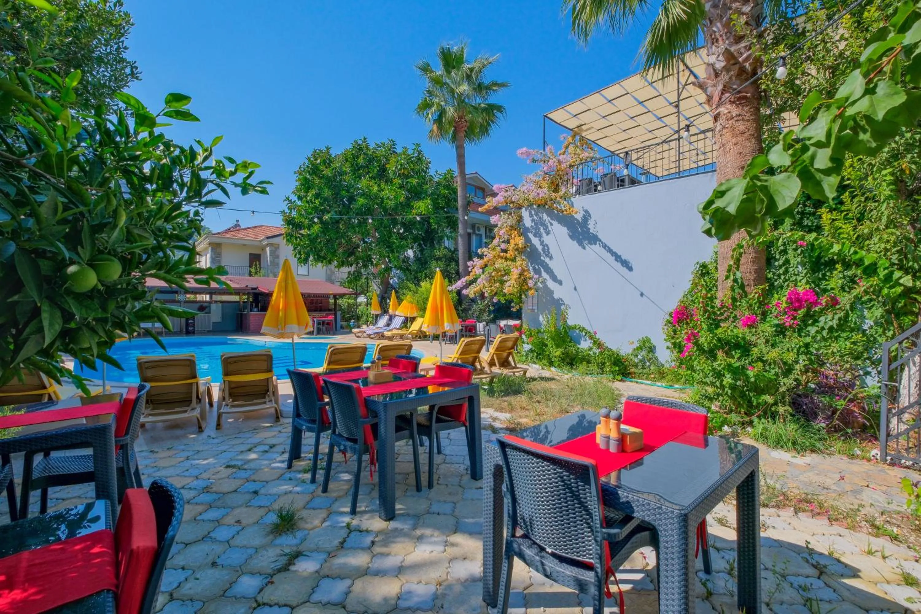 Garden view in YENI DOGA HOTEL