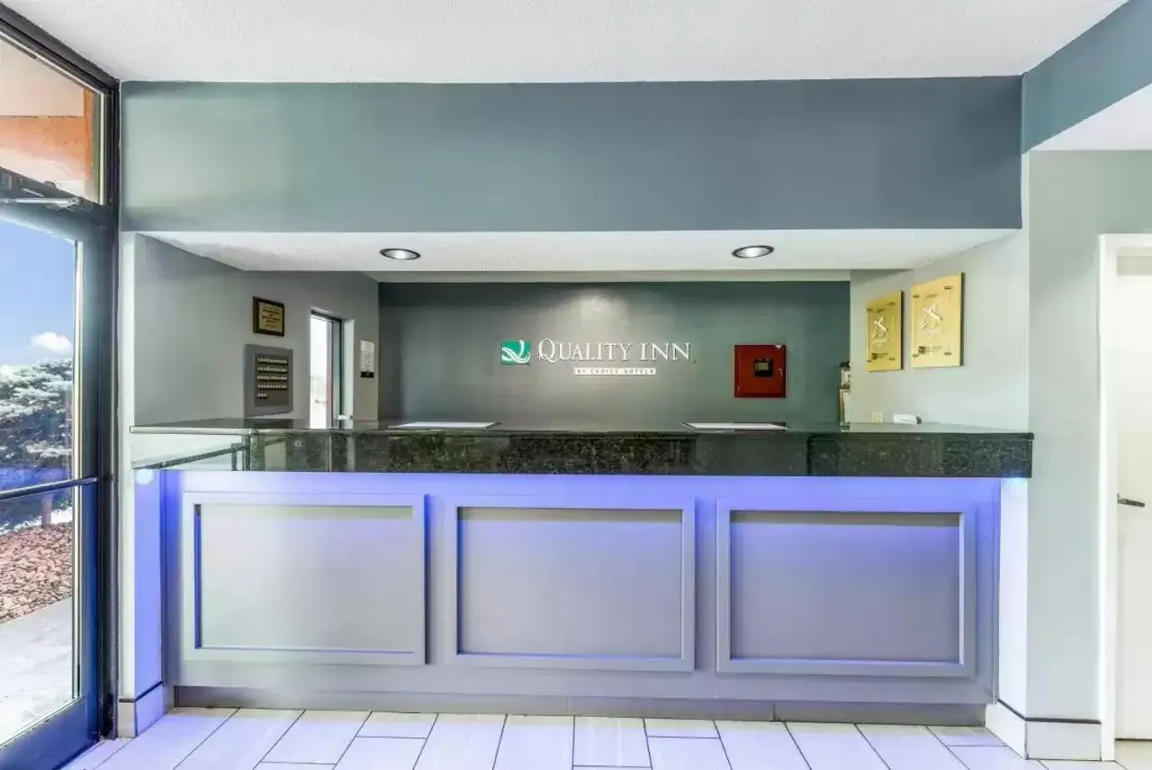 Lobby or reception in Quality Inn Downtown Lobby or reception in Quality Inn Downtown