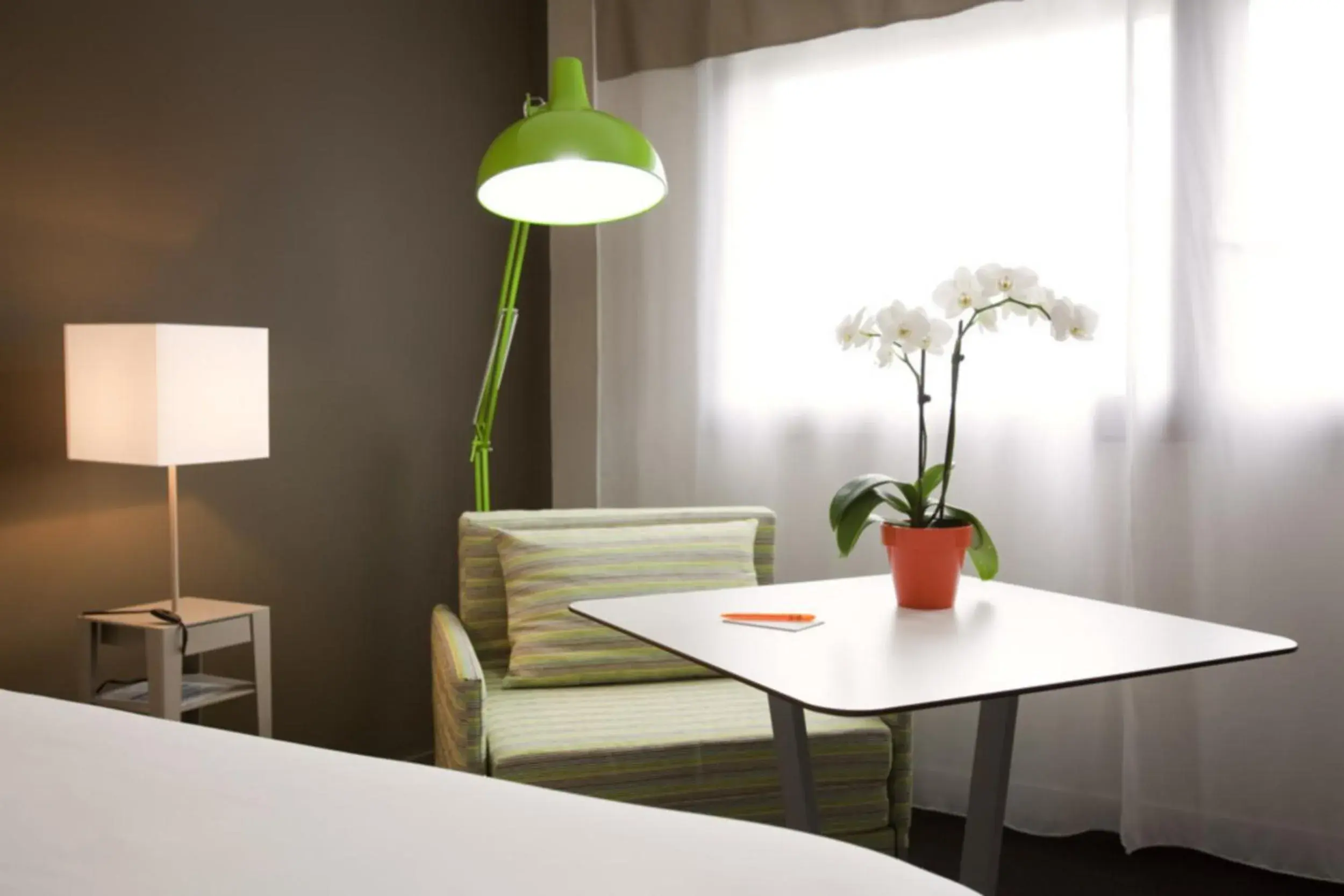 Bedroom, Bed in Ibis Styles Annemasse Genève Bedroom, Bed in Ibis Styles Annemasse Genève