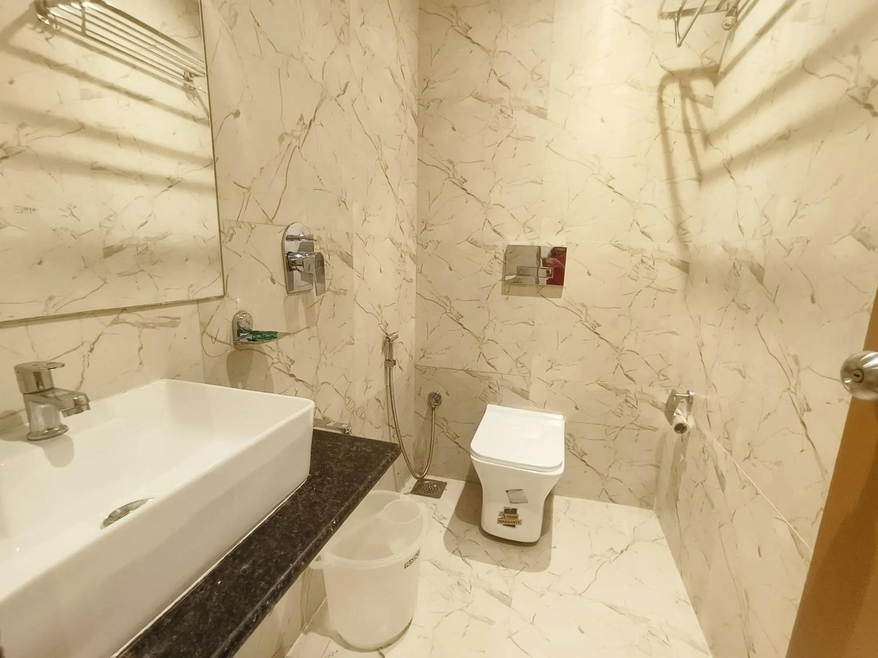 Bathroom in Hotel Riva International Goregaon- Near NESCO