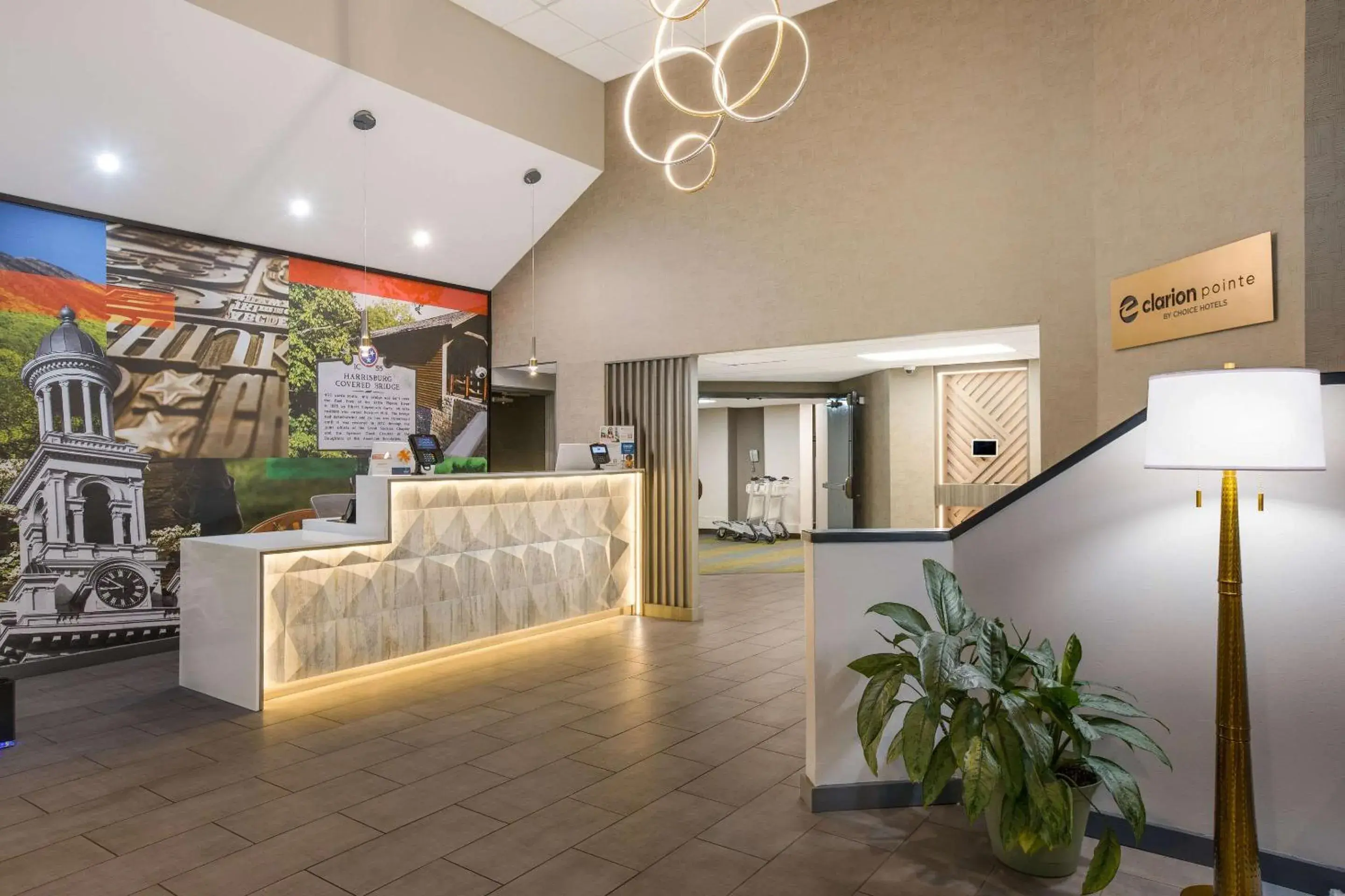 Lobby or reception in Clarion Pointe Sevierville-Pigeon Forge Lobby or reception in Clarion Pointe Sevierville-Pigeon Forge