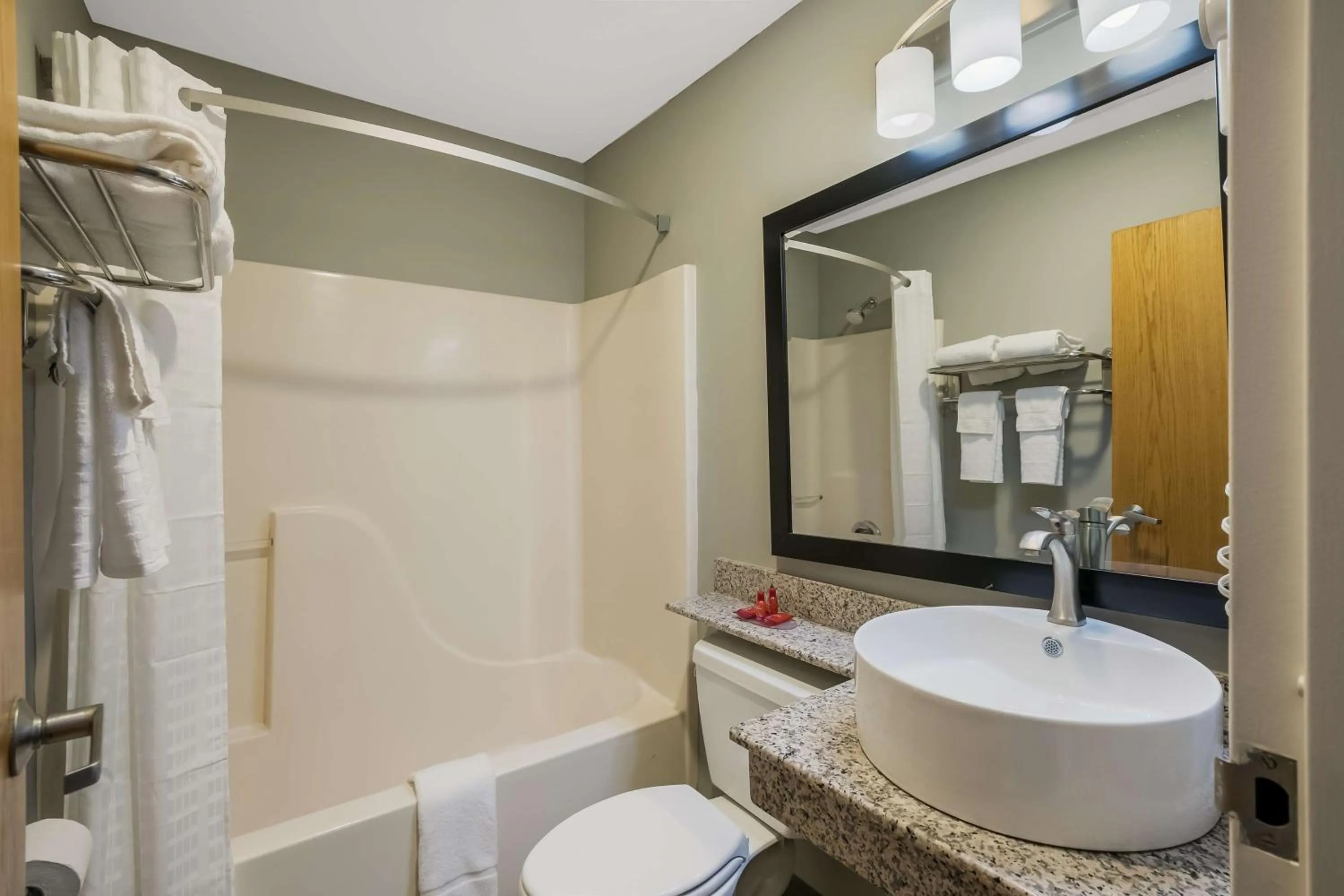 Bathroom in SureStay Plus Hotel by Best Western Sevierville