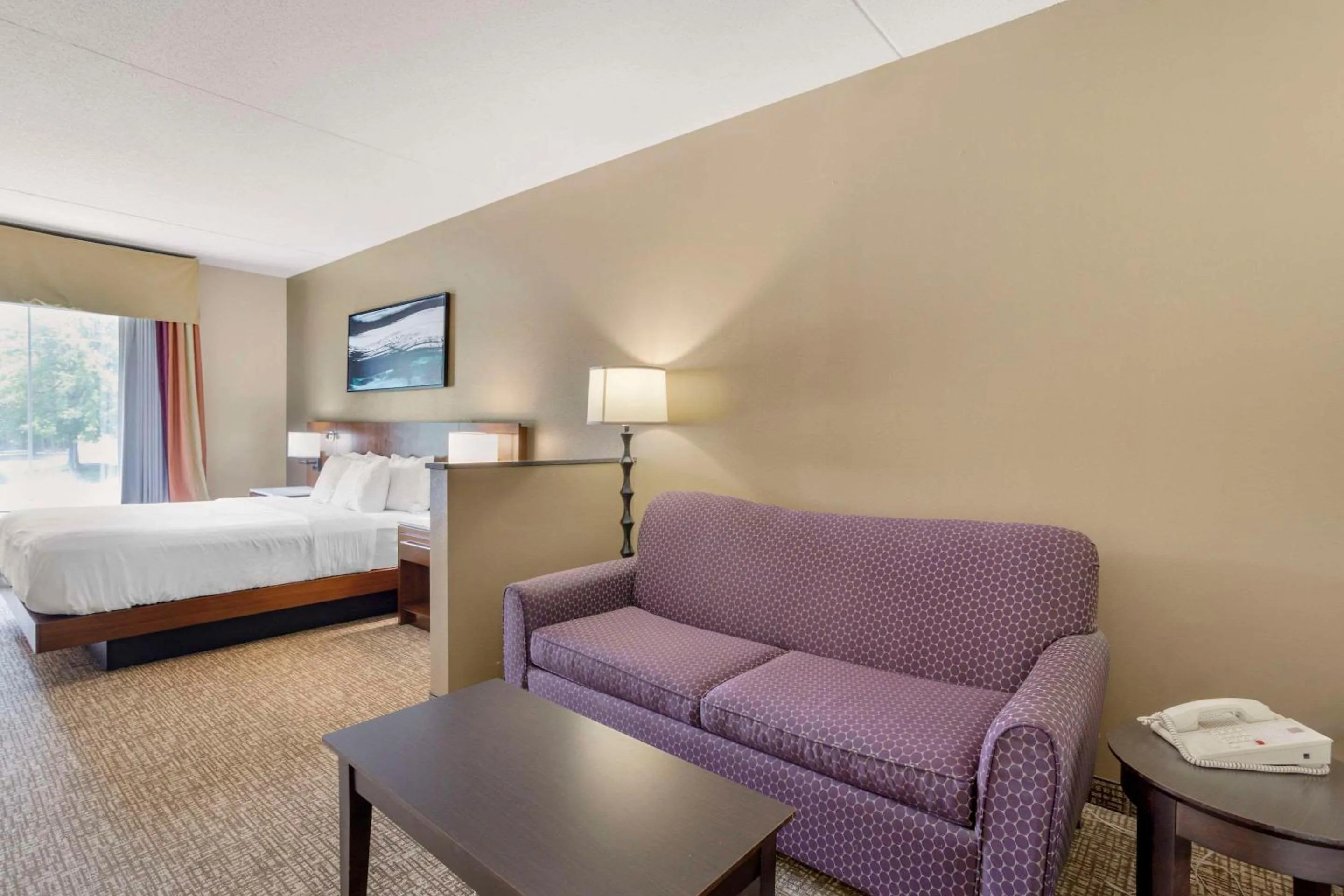 Bedroom, Bed in Comfort Suites Knoxville East