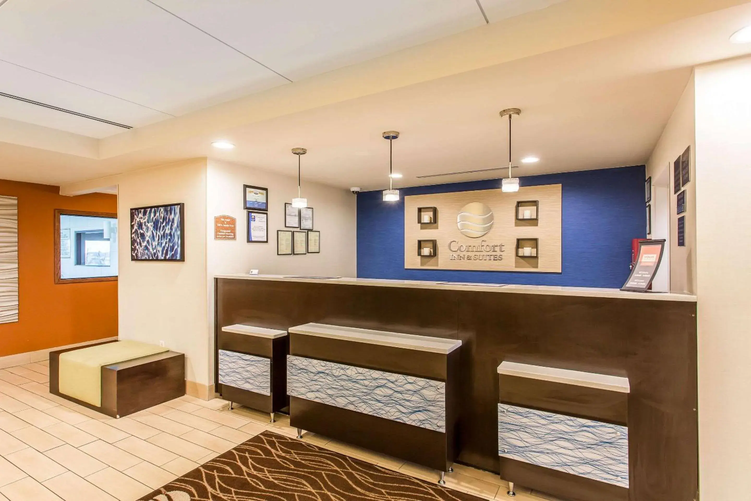 Lobby or reception in Comfort Inn & Suites Cookeville Lobby or reception in Comfort Inn & Suites Cookeville