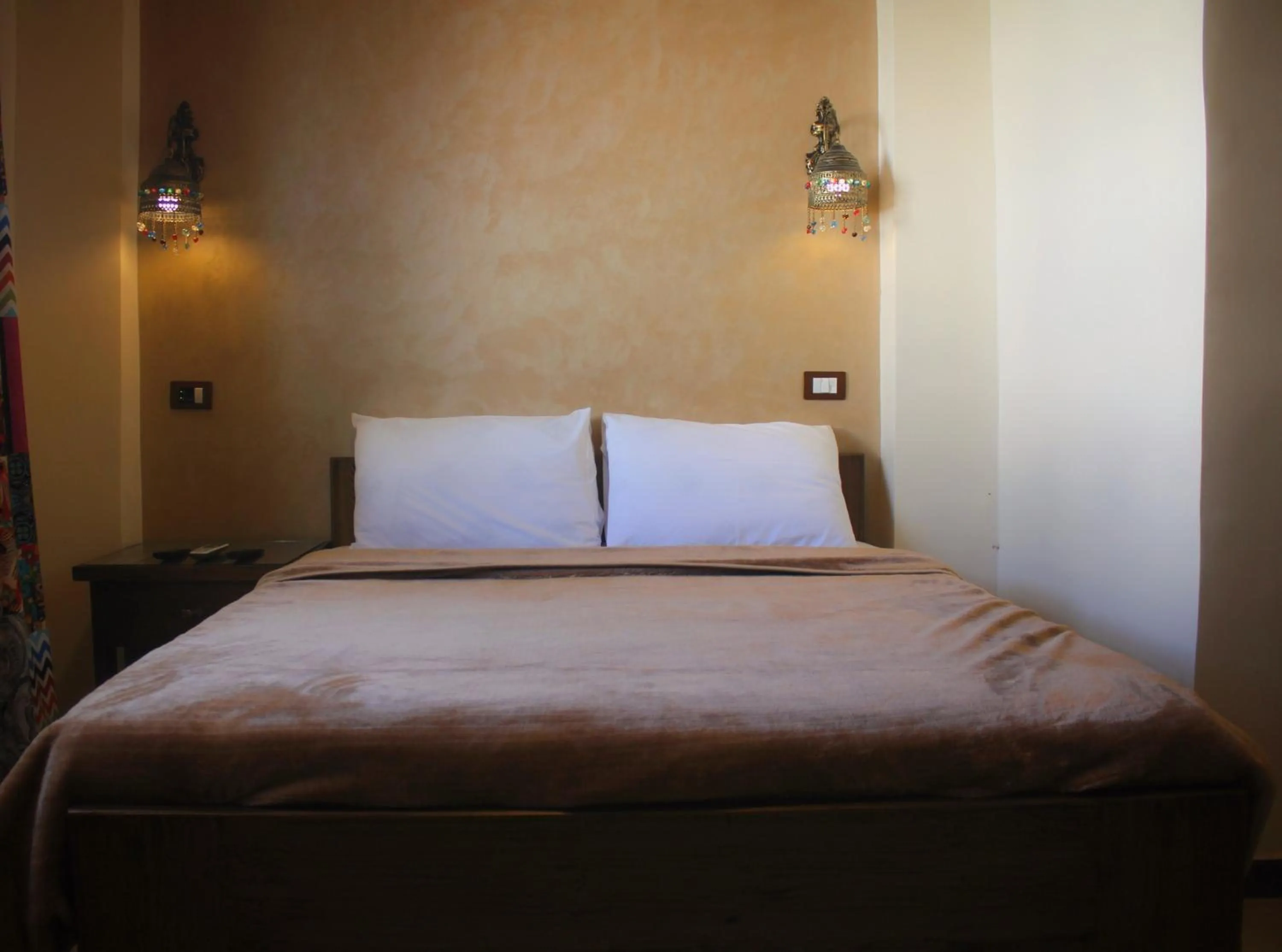 Bed in Dahab Holiday Hotel