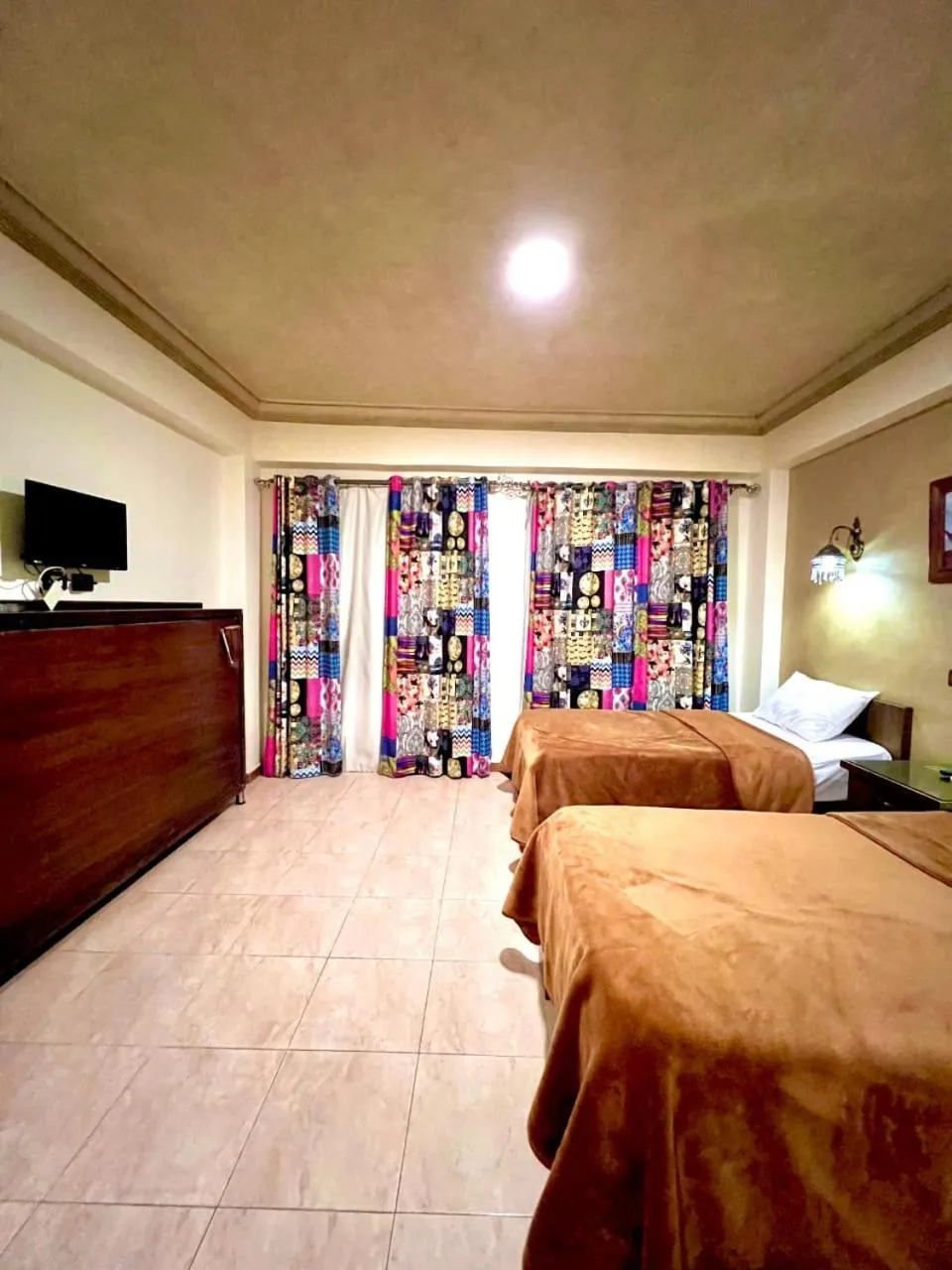 Bed in Dahab Holiday Hotel