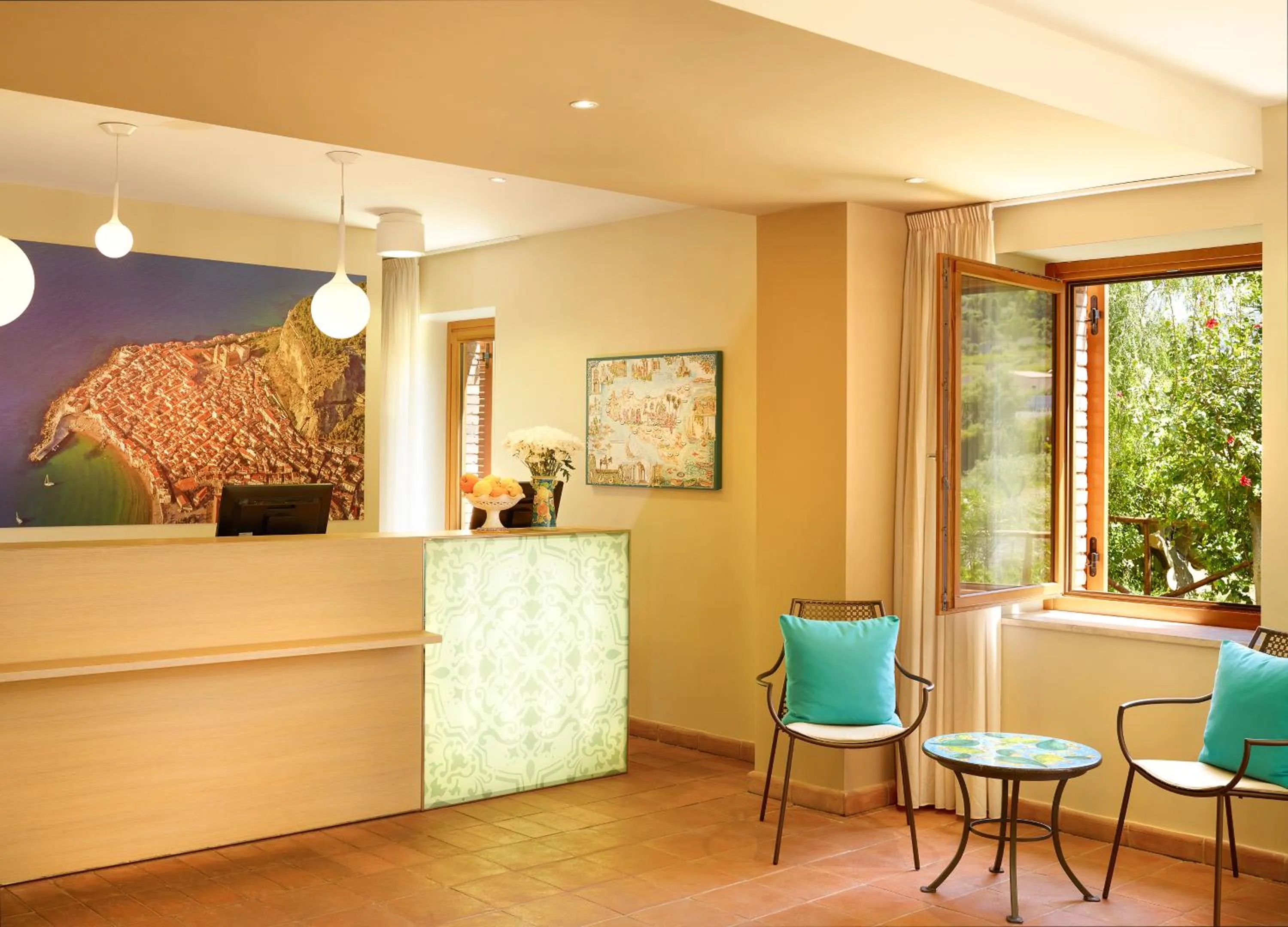 Lobby or reception in Hapimag Resort Cefalù