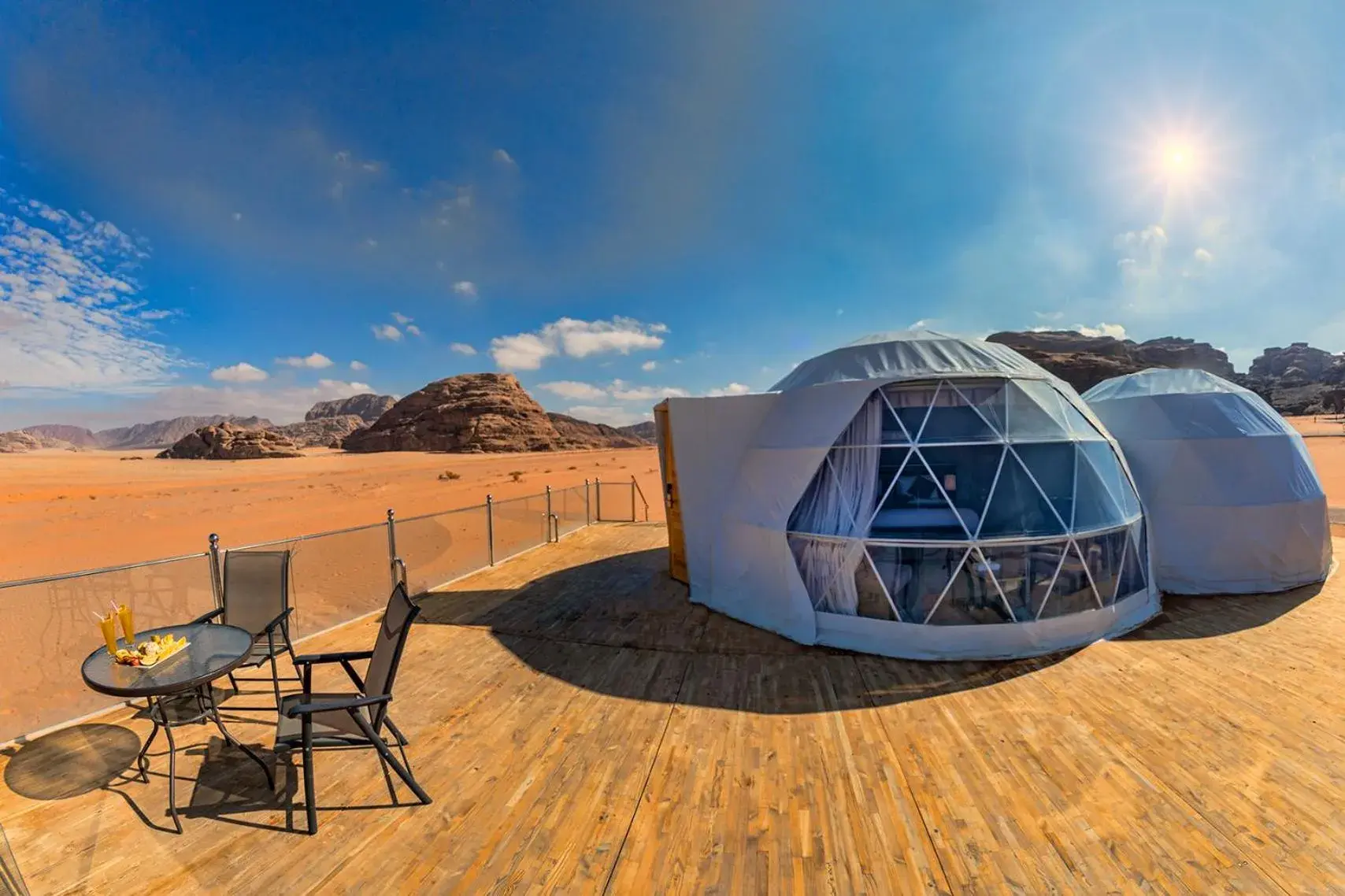 Property building in Wadi Rum UFO Luxotel Property building in Wadi Rum UFO Luxotel