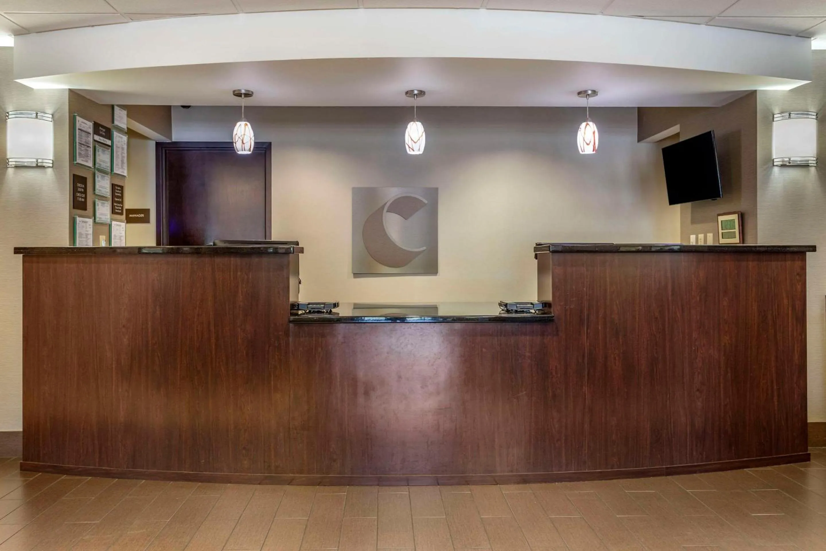 Lobby or reception in Comfort Inn Athens I - 75