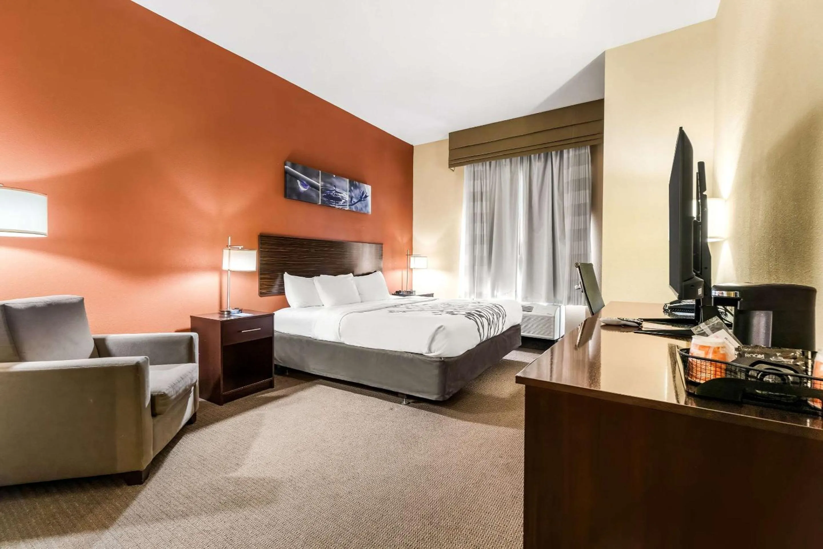 Bedroom, Bed in Sleep Inn & Suites Dyersburg I-155