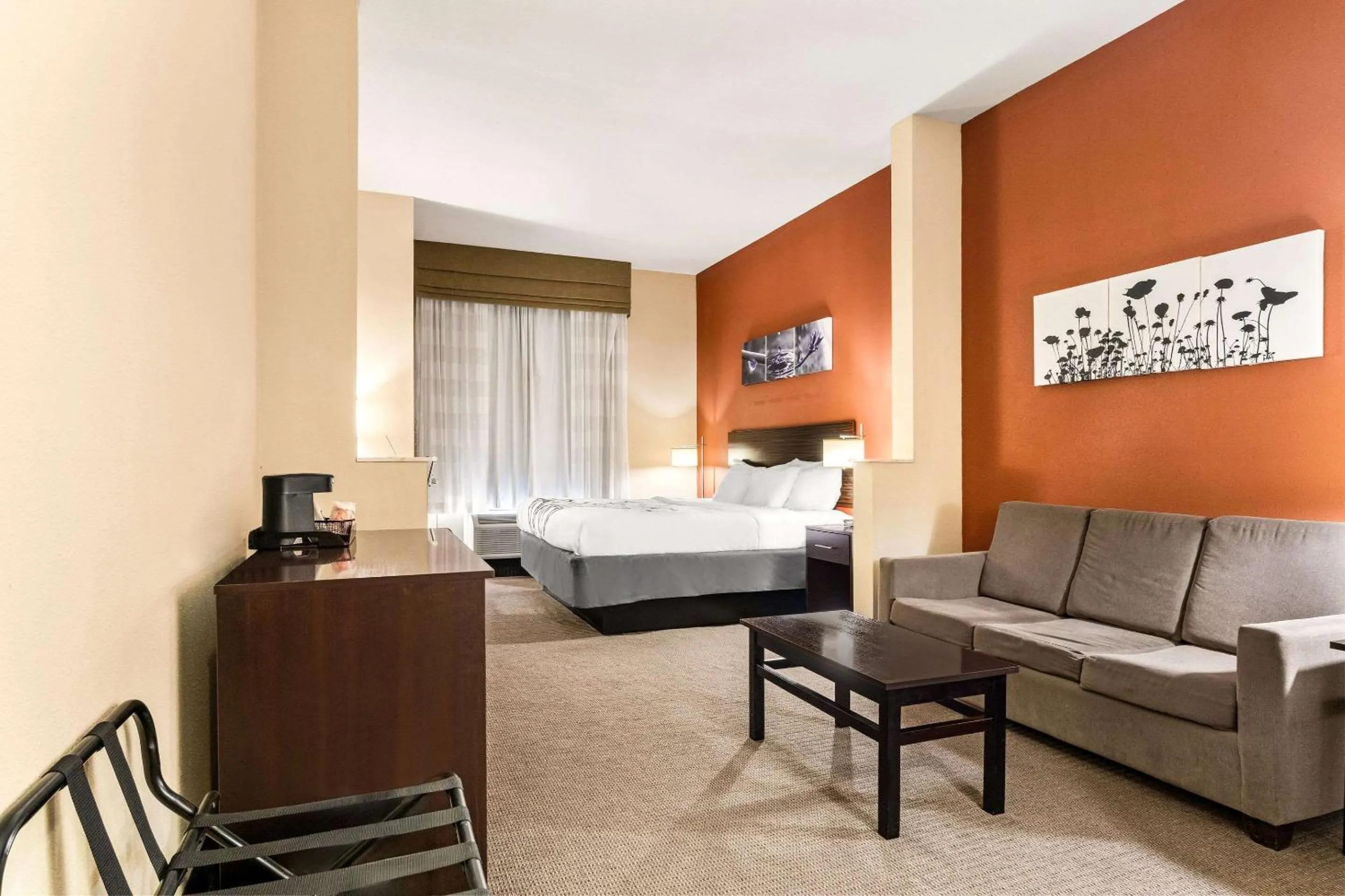 Bedroom, Bed in Sleep Inn & Suites Dyersburg I-155