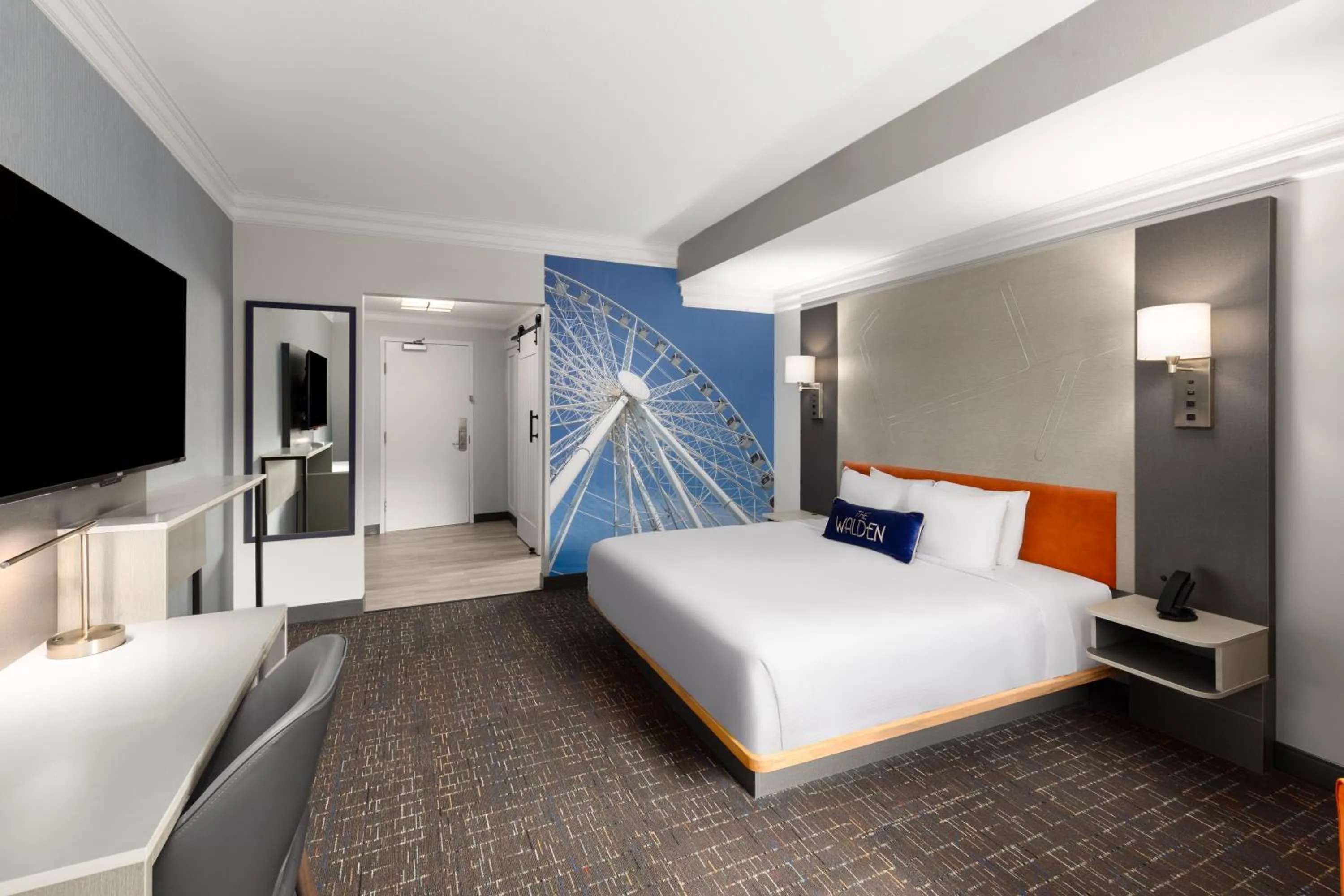 Photo of the whole room, Bed in The Walden, Trademark Collection By Wyndham