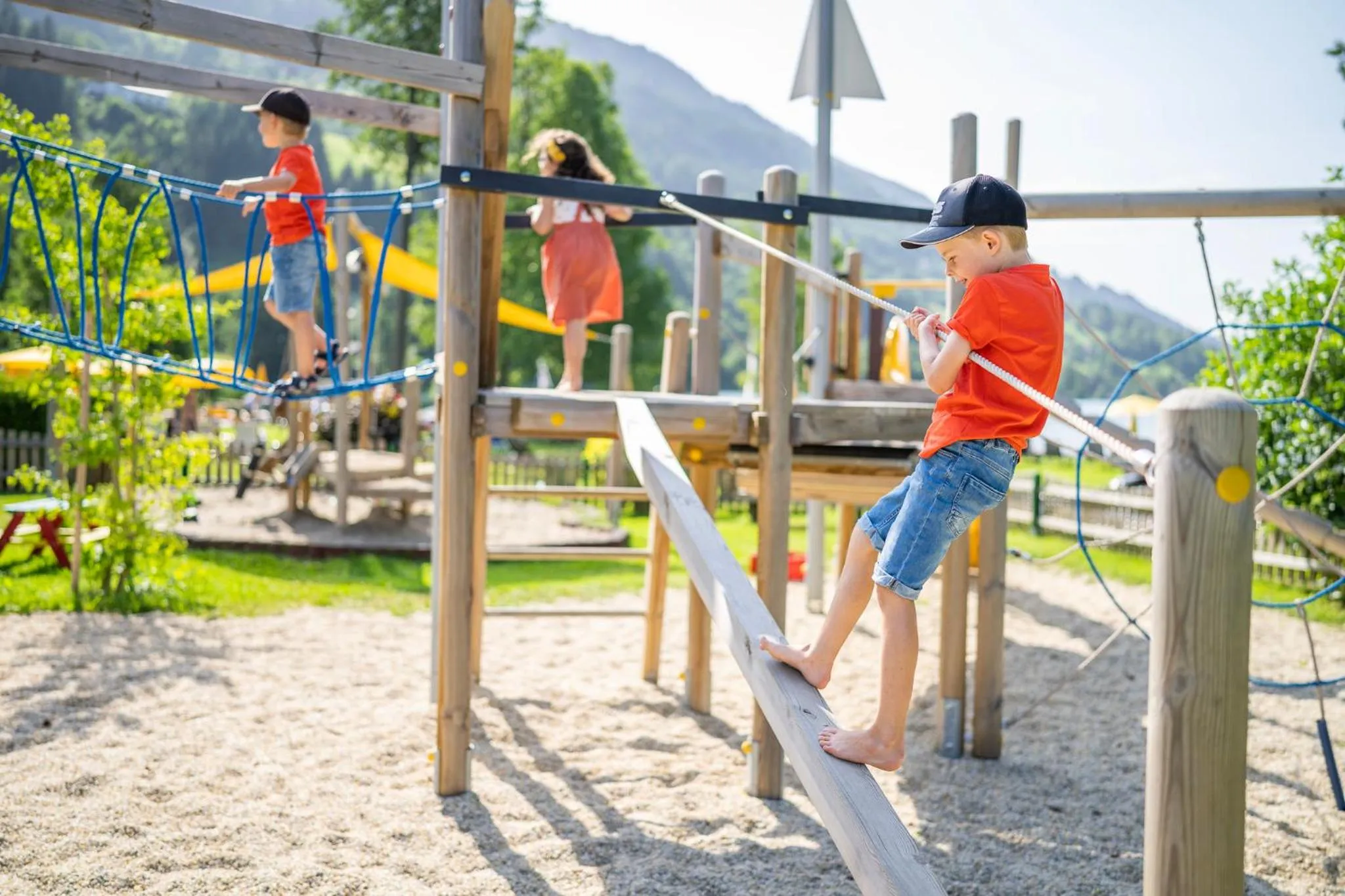 Garden in Familien- Sportresort BRENNSEEHOF