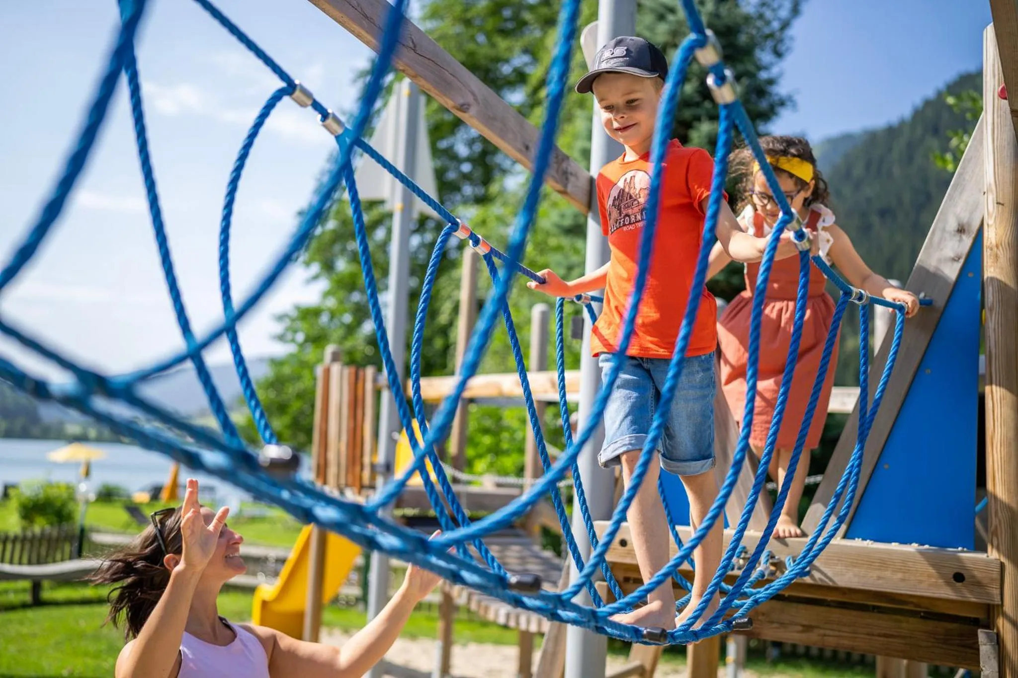 Children play ground in Familien- Sportresort BRENNSEEHOF