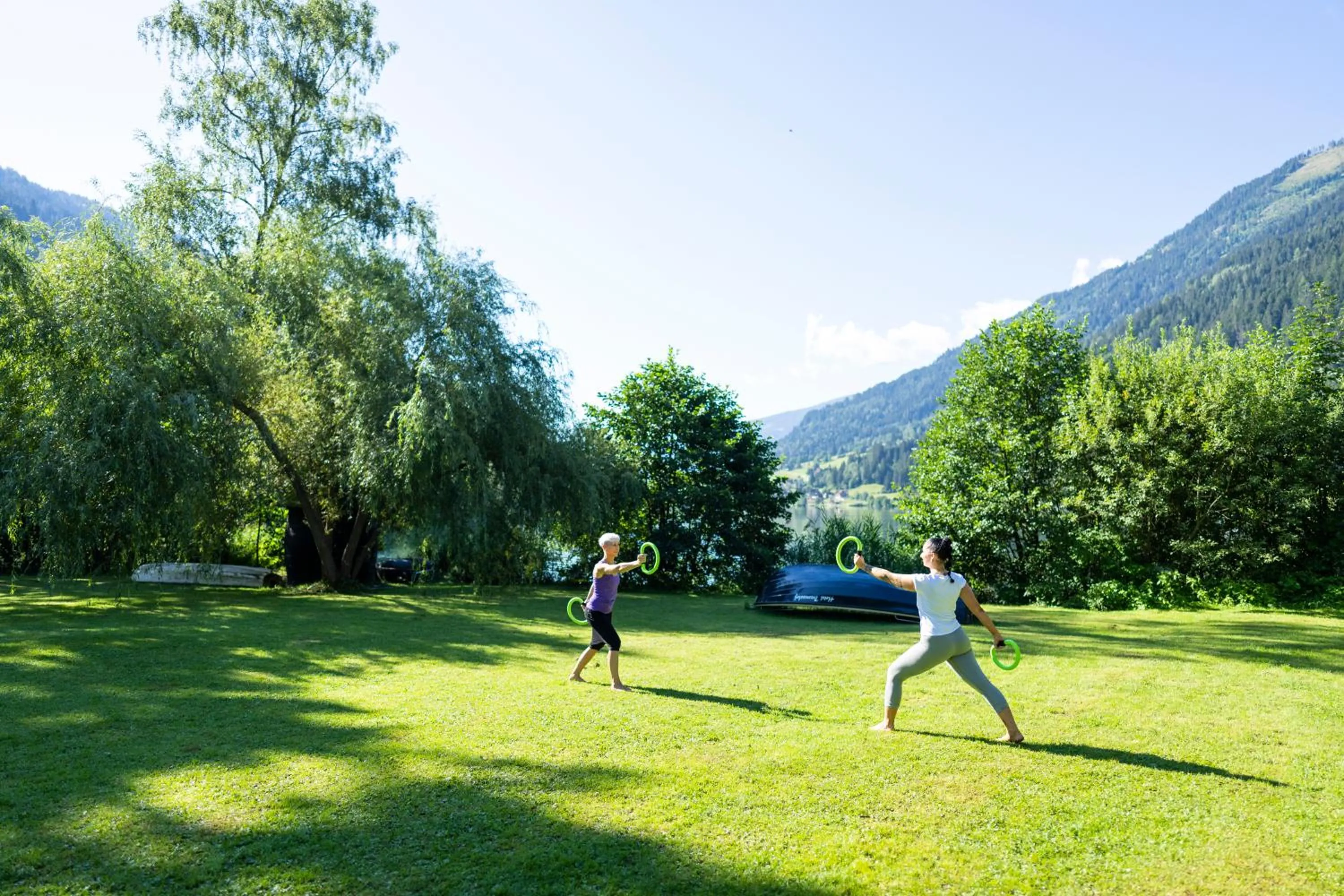 Garden in Familien- Sportresort BRENNSEEHOF