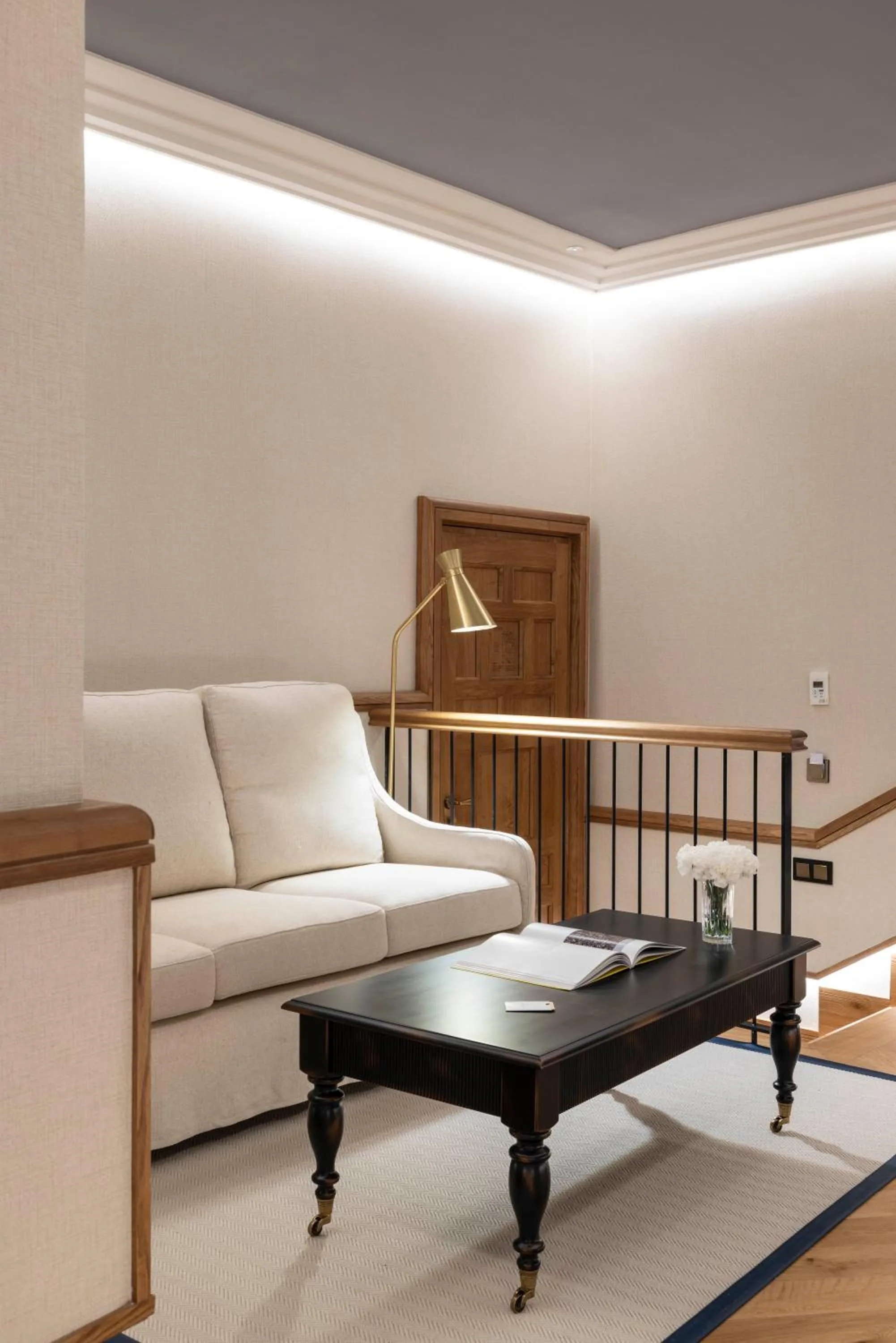 Living room in Palacio Solecio, a Small Luxury Hotel of the World