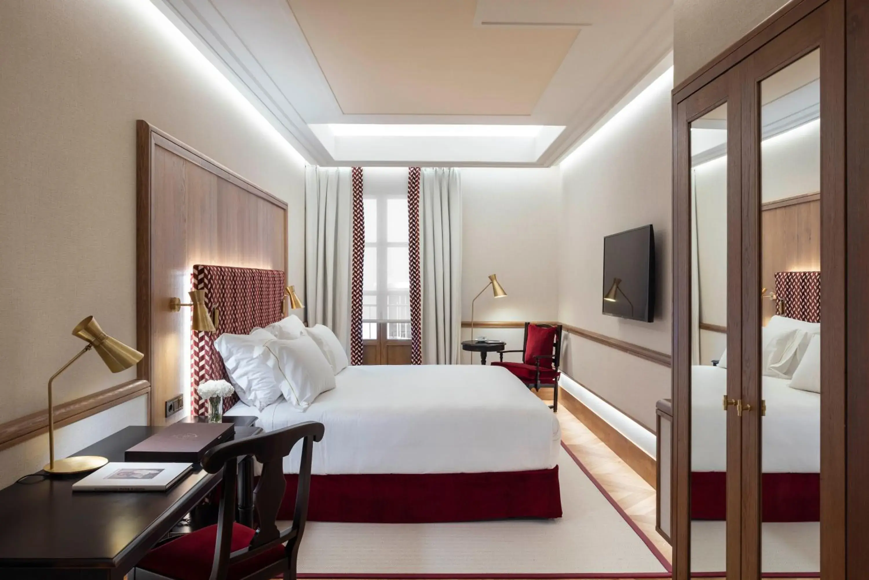 Bed in Palacio Solecio, a Small Luxury Hotel of the World Bed in Palacio Solecio, a Small Luxury Hotel of the World