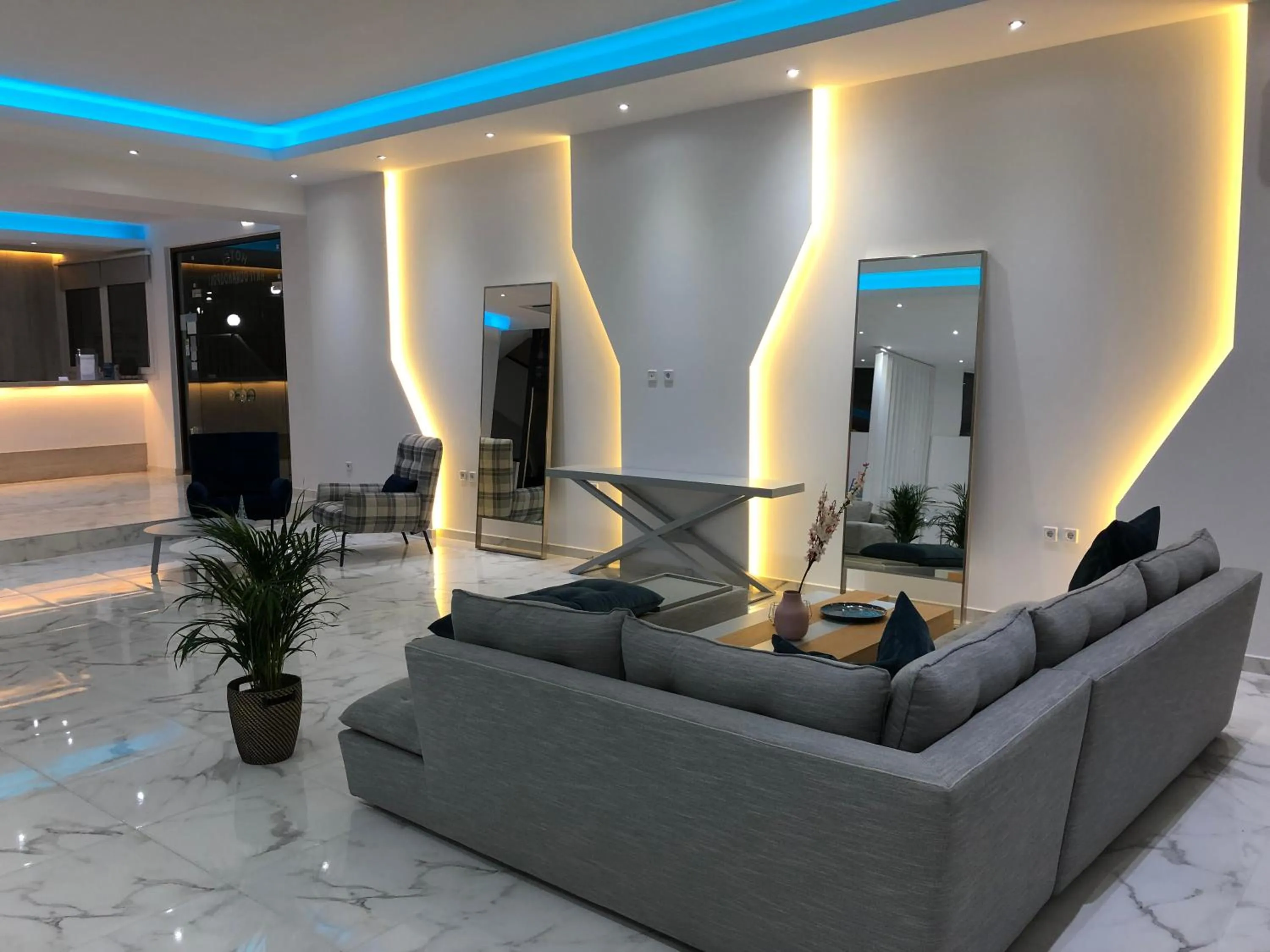 Lounge or bar in Hotel Akti Ouranoupoli Beach Resort